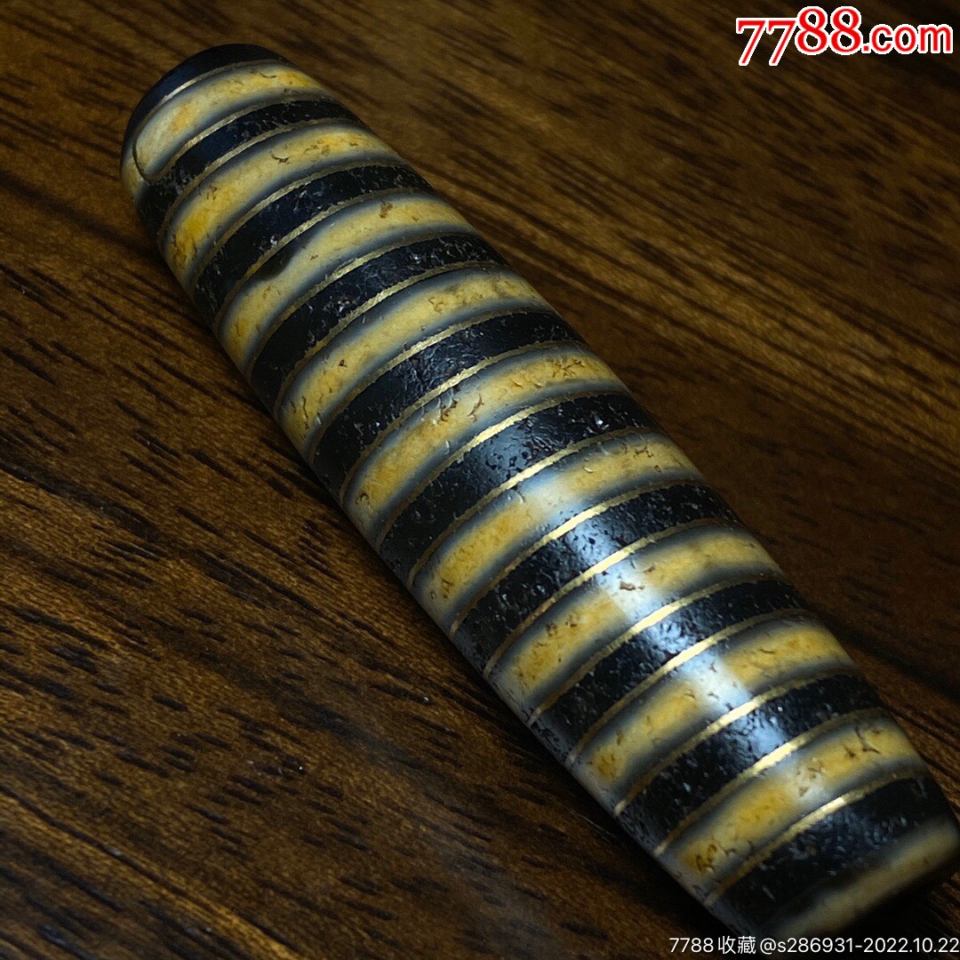 西藏高原的圣物多线天珠民族饰品尺寸:59*15毫米重量:22克现_价格499