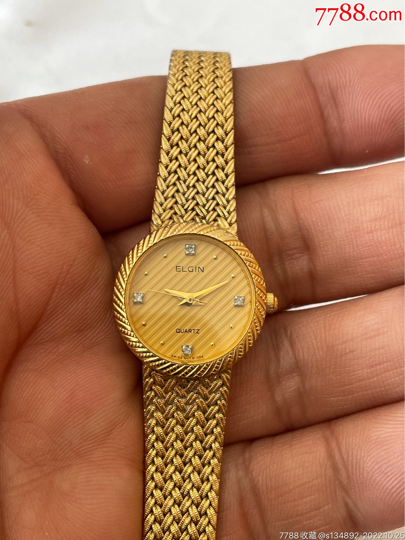 好品瑞士产爱尔近女石英表