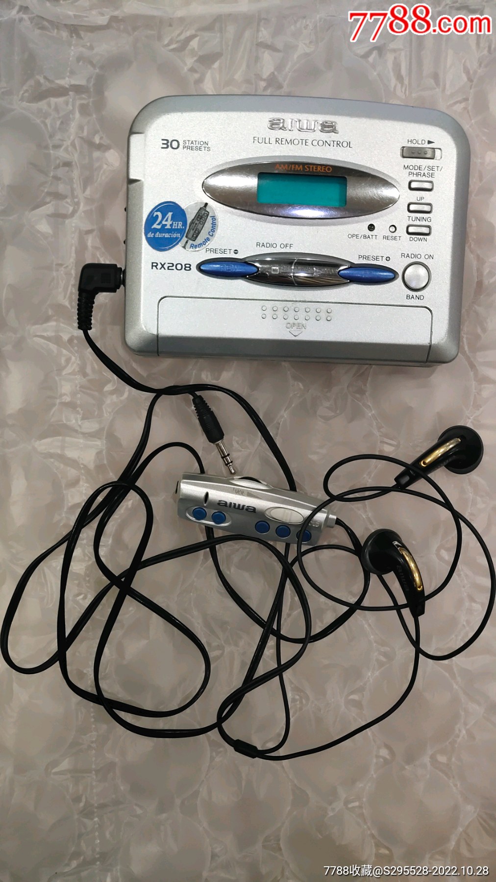 爱华rx208磁带机_价格134元【好气连祥】_第1张