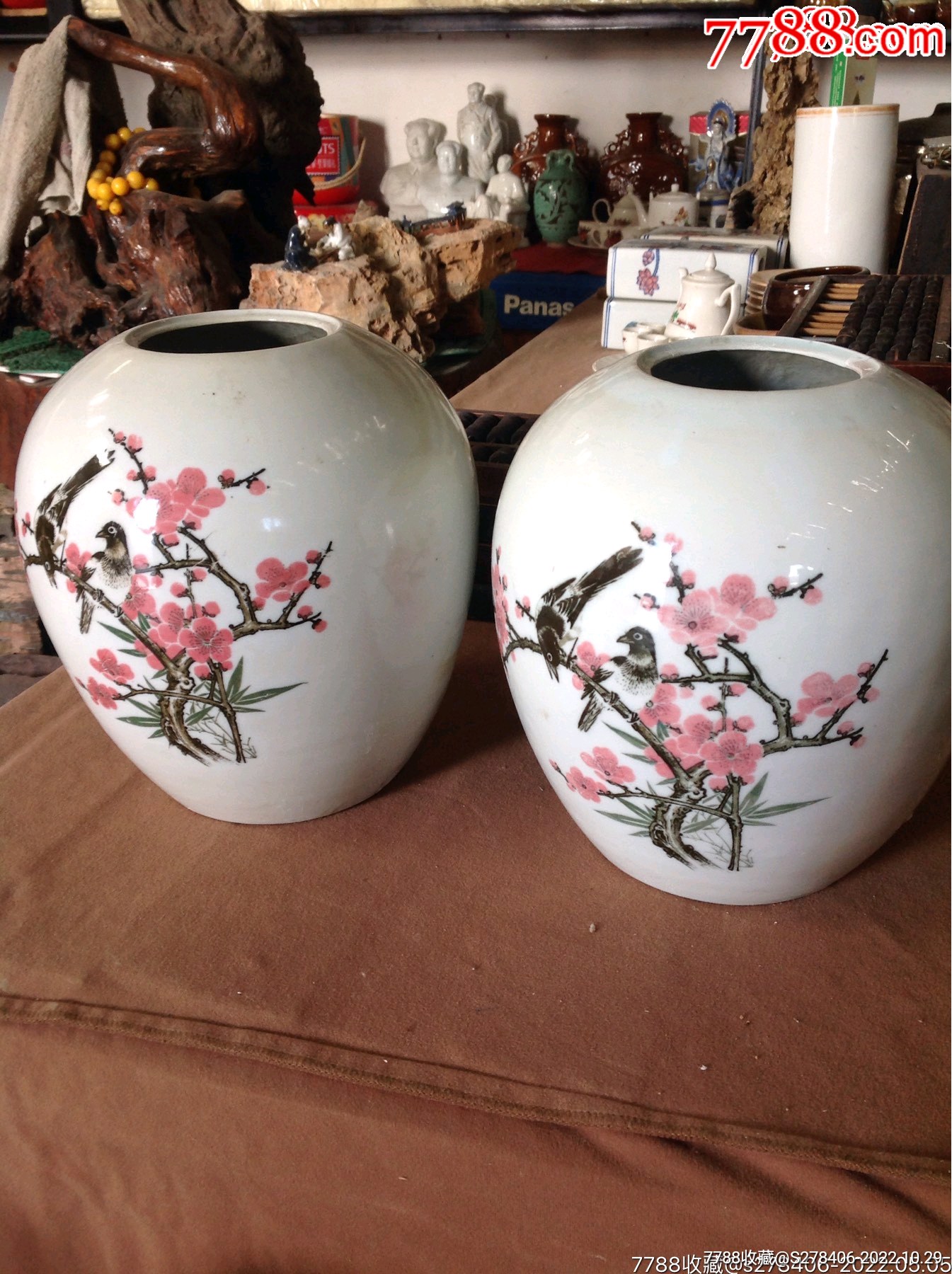 五六七喜上眉梢大罐子一对