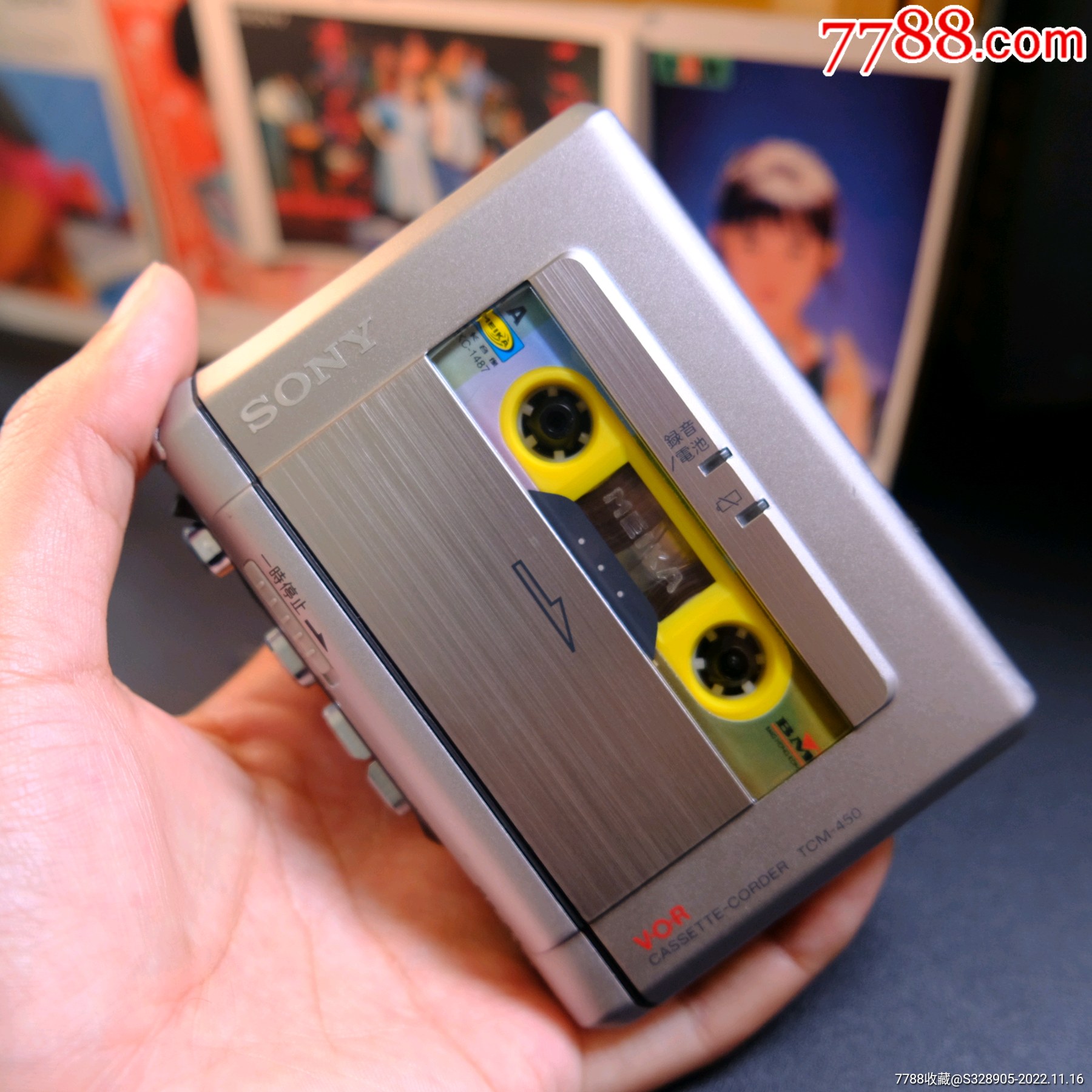 日本海淘索尼高端型号tcm450磁带播放器