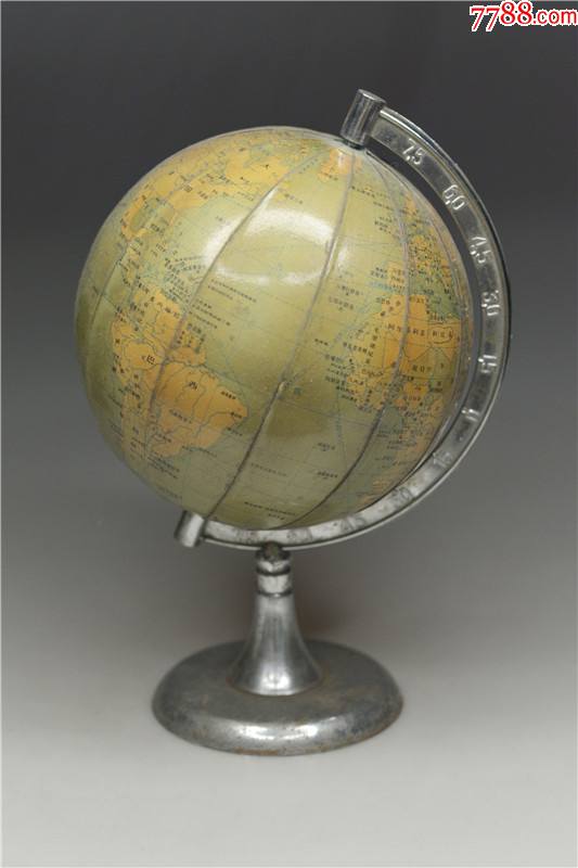 怀旧收藏摆件电影视道具老国货老地球仪老物件教具收藏古董老物件