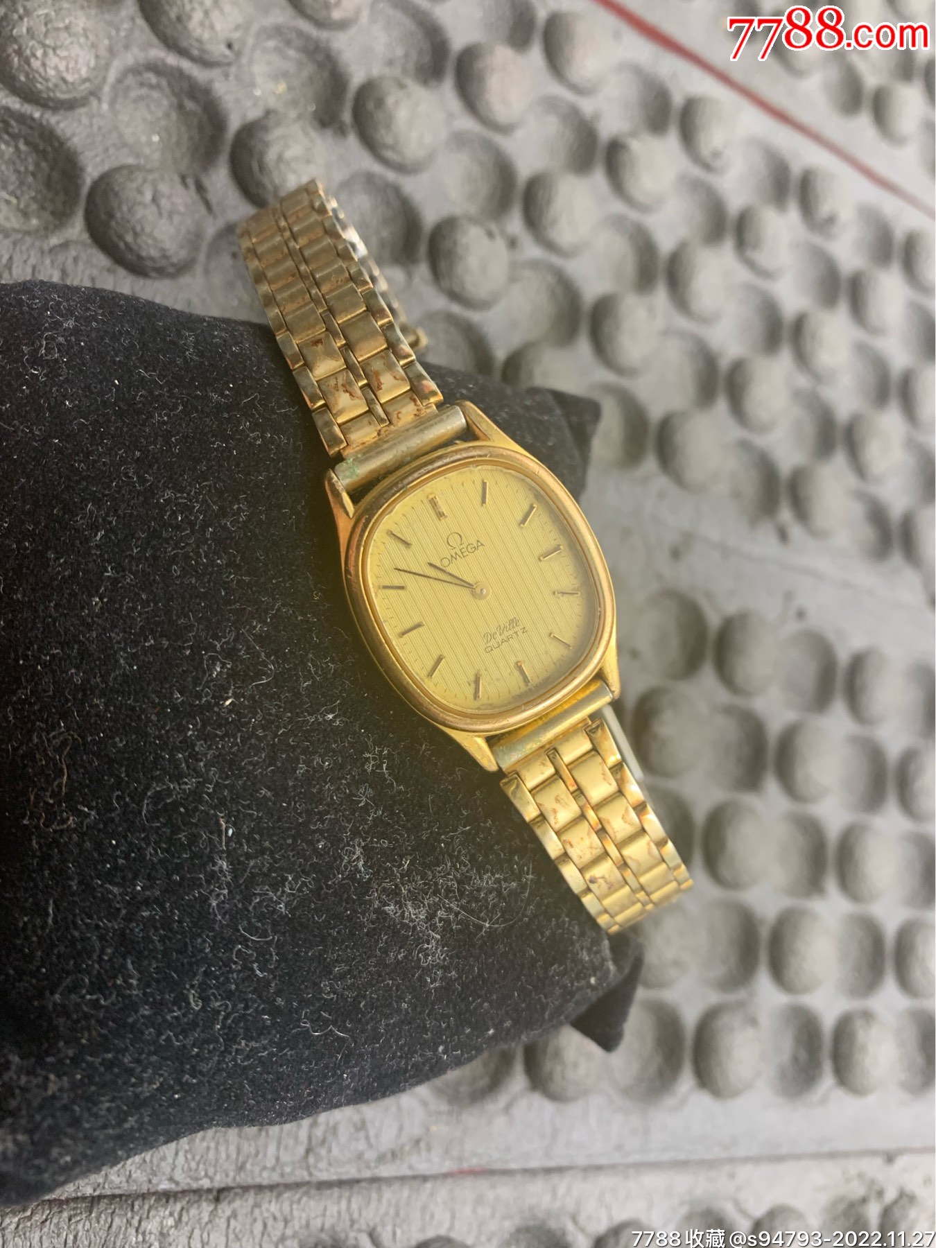 瑞士欧米茄蝶飞1365女士石英表_手表/腕表_秦砖汉瓦唐三彩【7788收藏