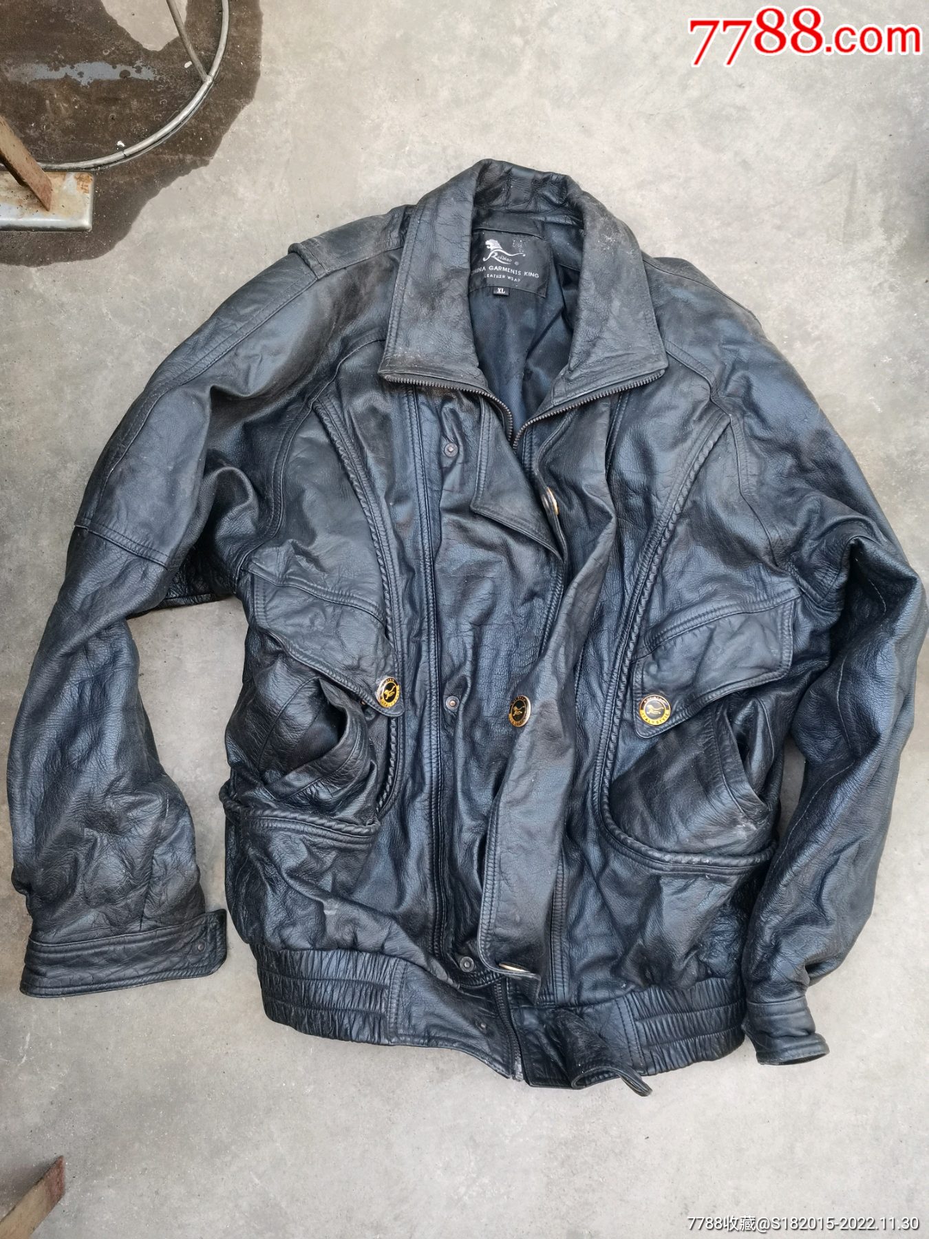 7788收藏__收藏热线>首页>拍卖>其他服饰>皮夹克,皮衣,真皮_价格90元