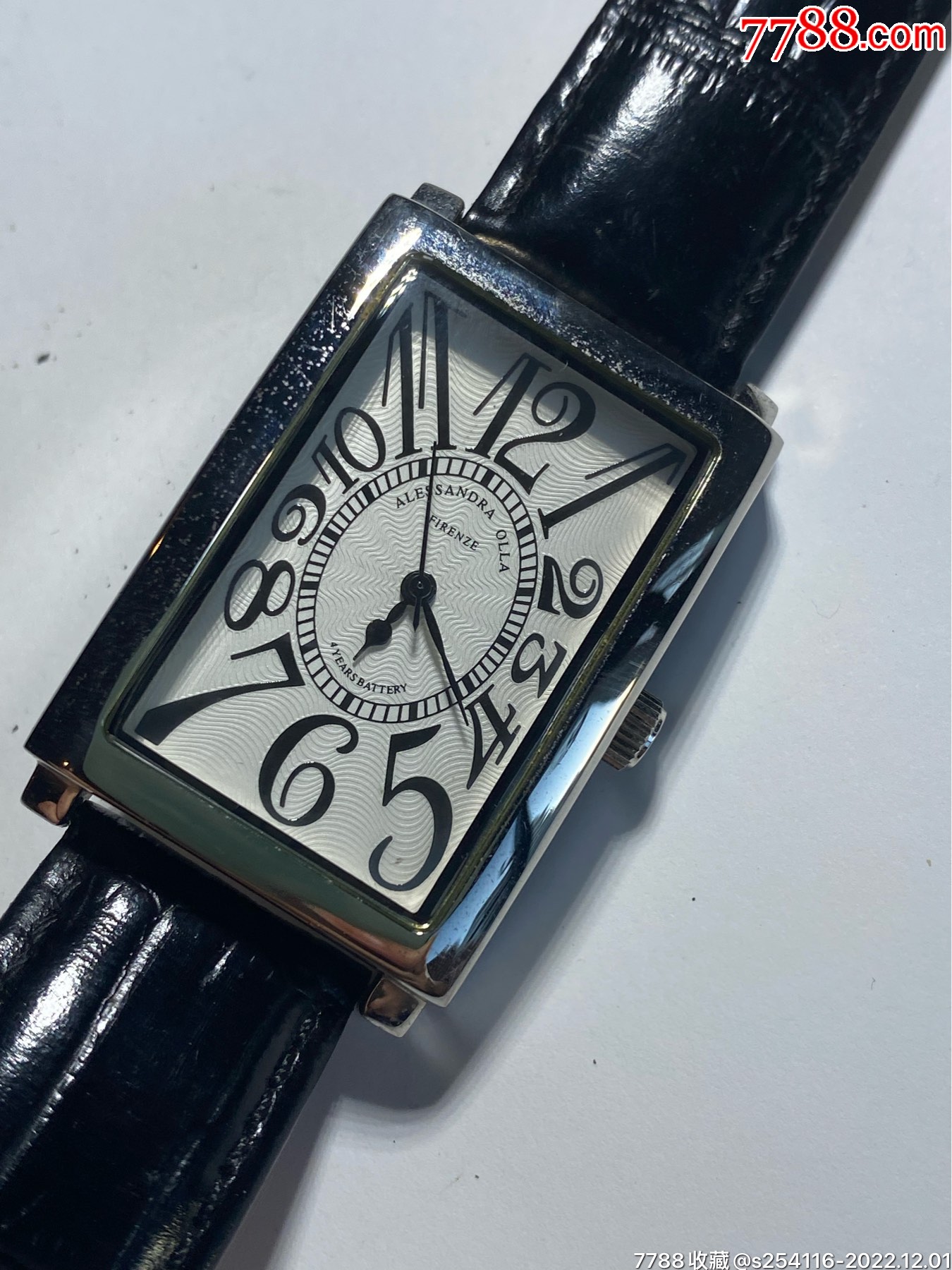 意大利时尚品牌alessandraolla石英男表表盘28*40mm走时精准保_价格60