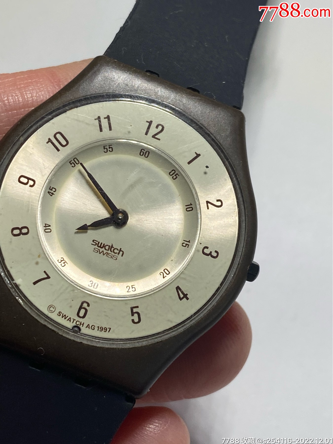 com)>首页>拍卖>手表/腕表>瑞士原装正品swatch斯沃琪石英男表表盘