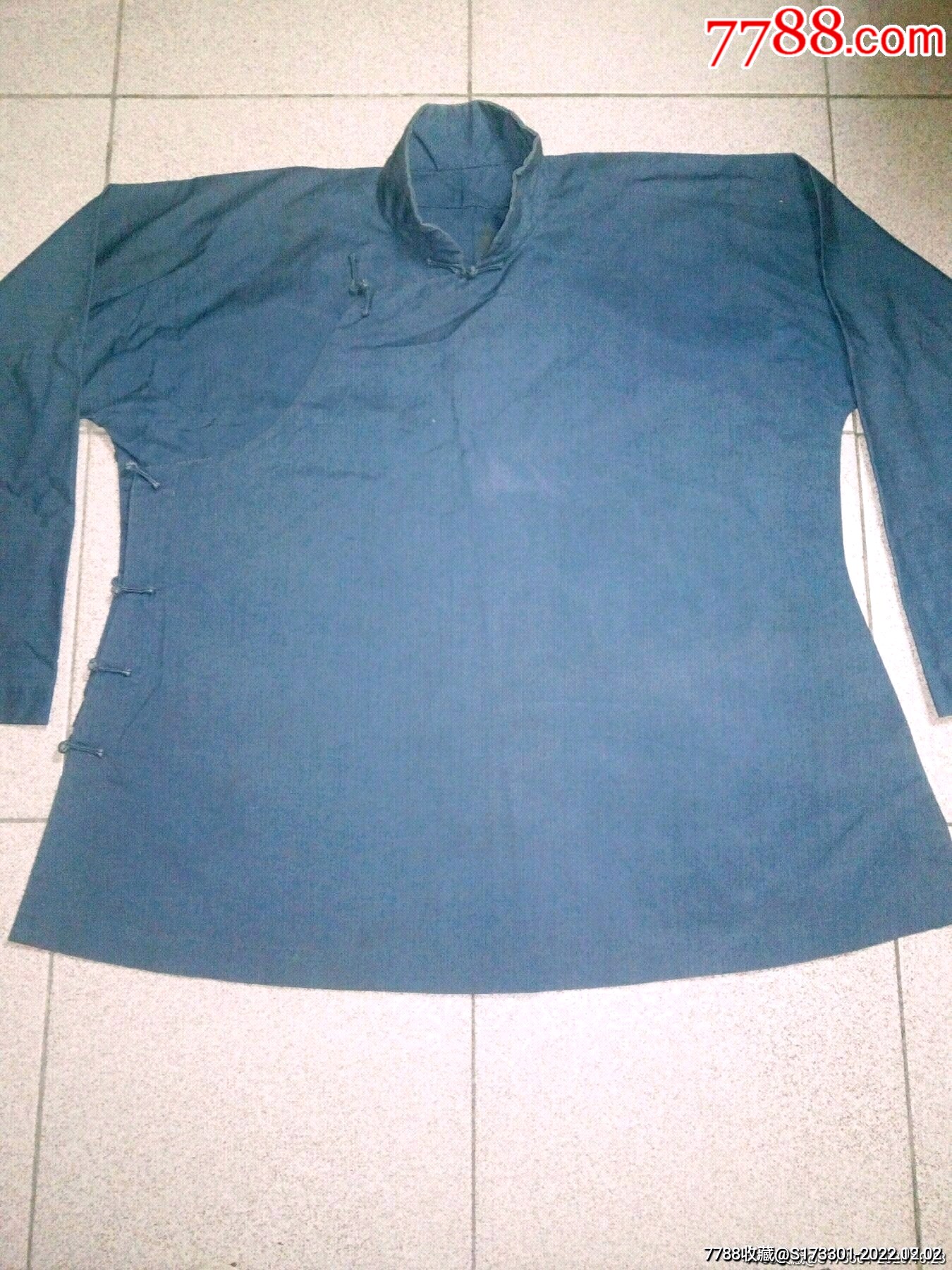 斜襟衣服马褂大襟衣落色