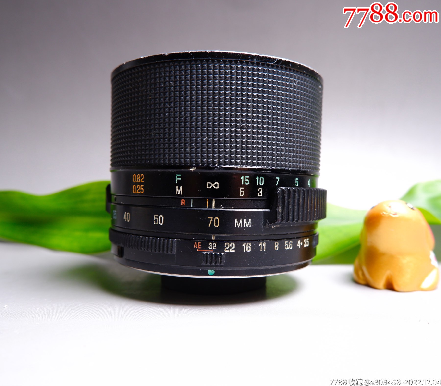 tamron腾龙3570mmf35镜头腾龙百搭口口径58mm前镜片些