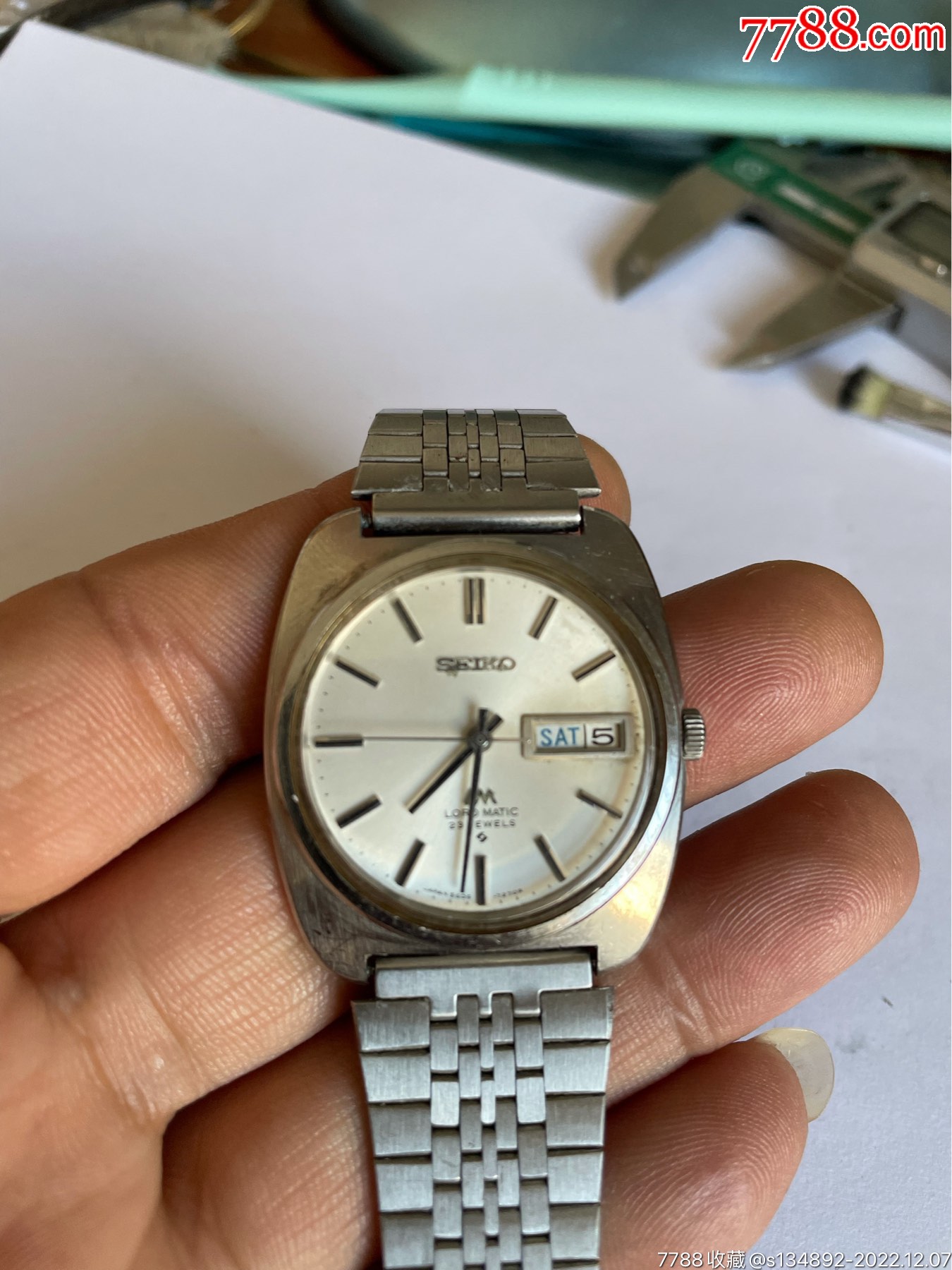 好品日产精工lm5606全自动男机械表_手表/腕表_非凡表业【7788收藏