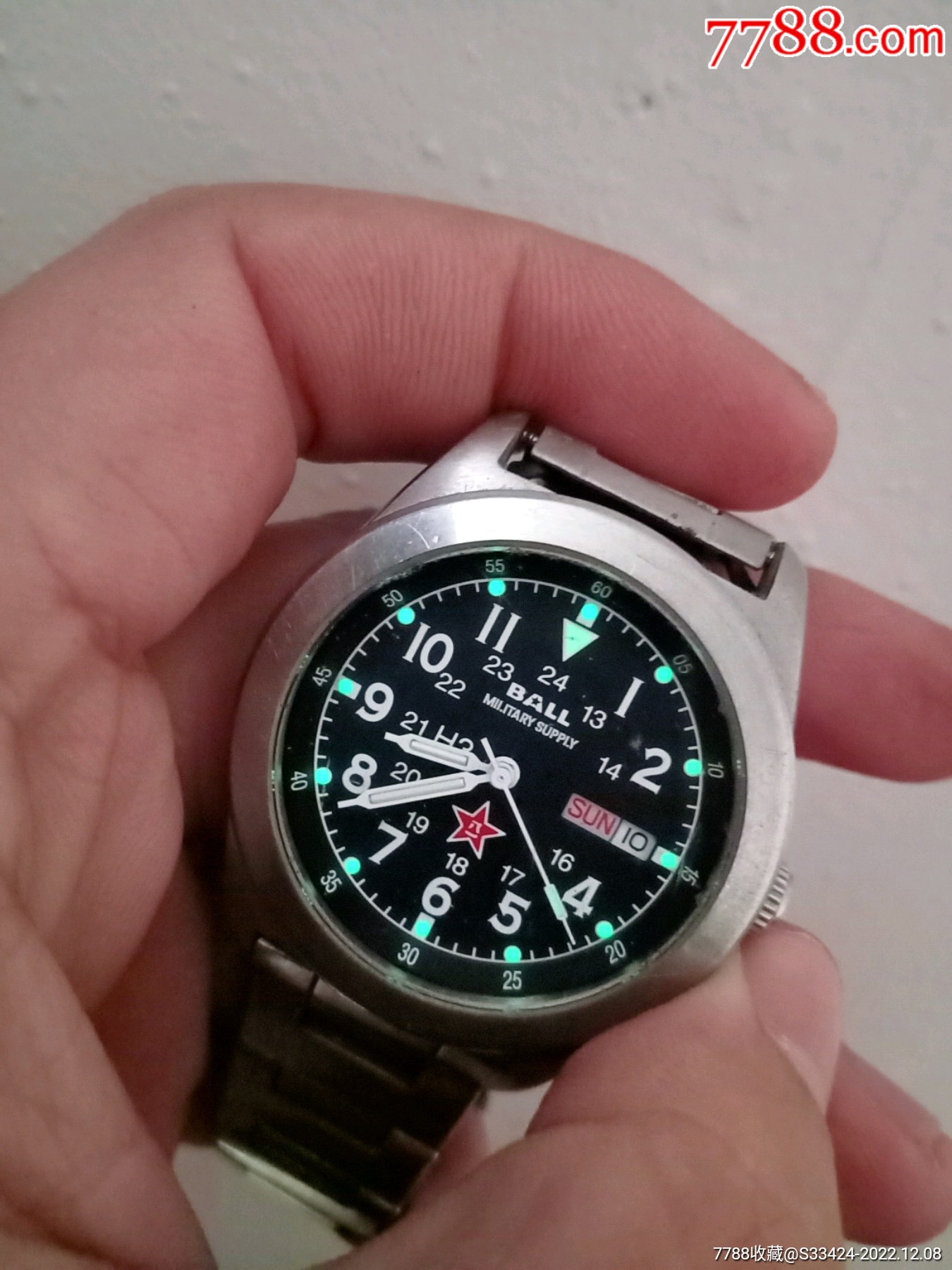 美国波尔定制"八一军表自动的男表_手表/腕表_最清风【7788收藏__收藏