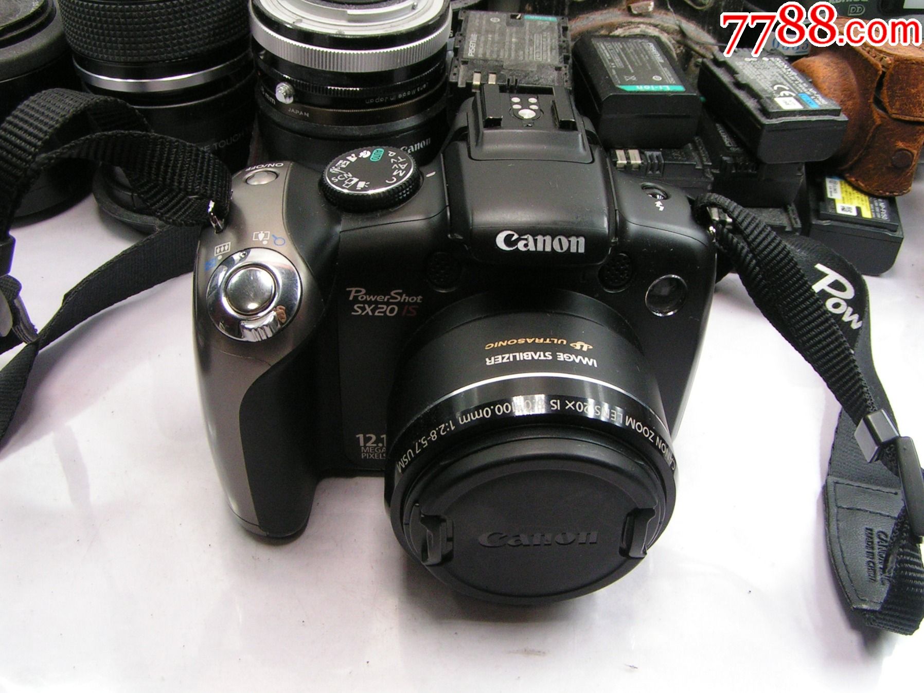 佳能sx20is带防抖可折叠屏怀旧数码相机