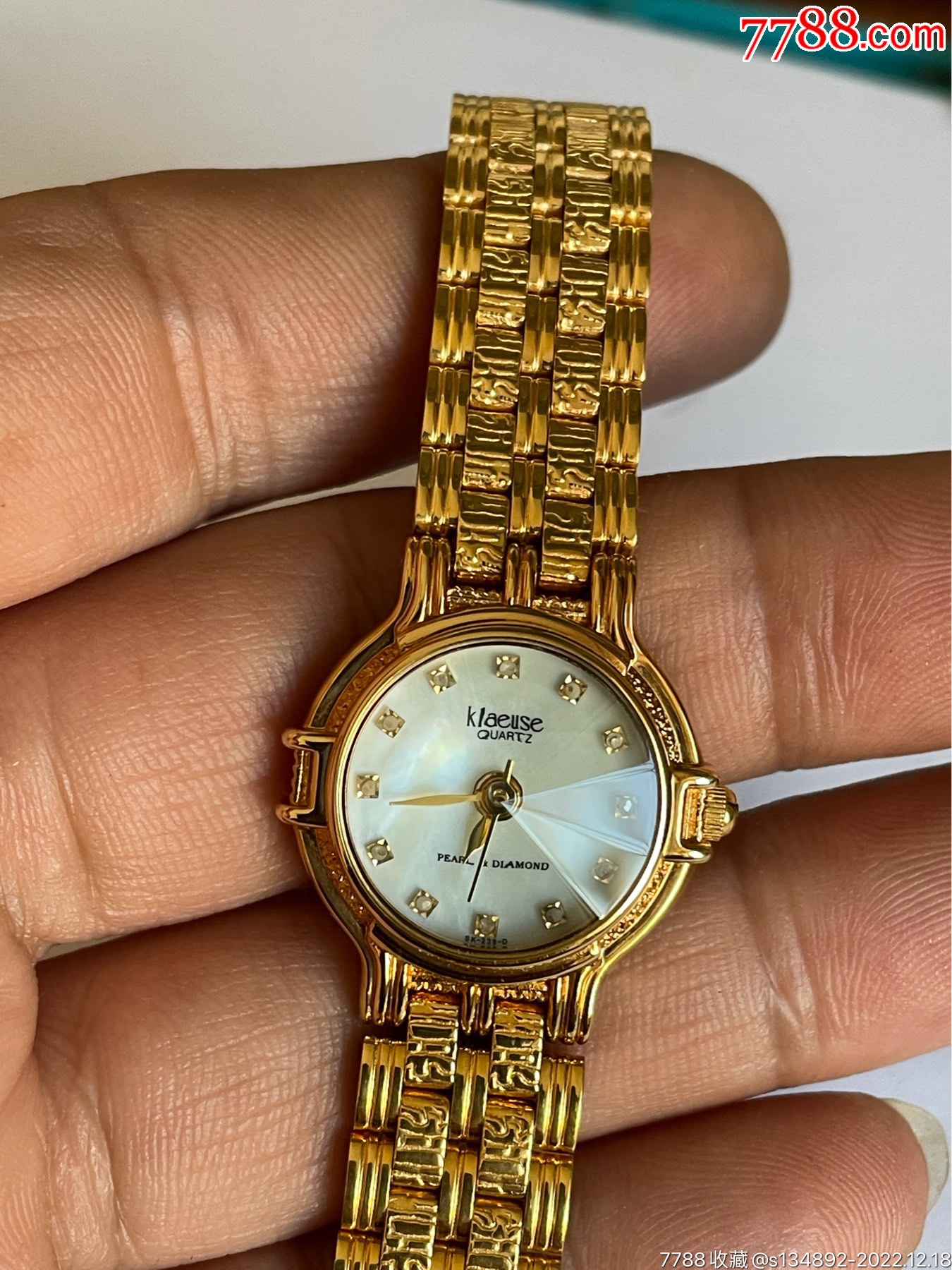 com)>首页>拍卖>手表/腕表>库存未使用法国产klaeuse女石英表_价格10
