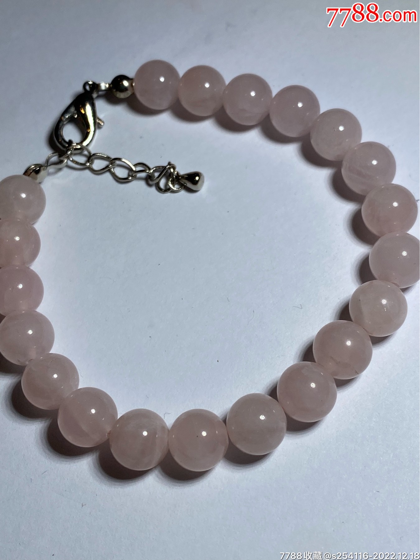 手链长18cm加延长水晶珠8mm重17克特价58包邮af823_价格30元【日本