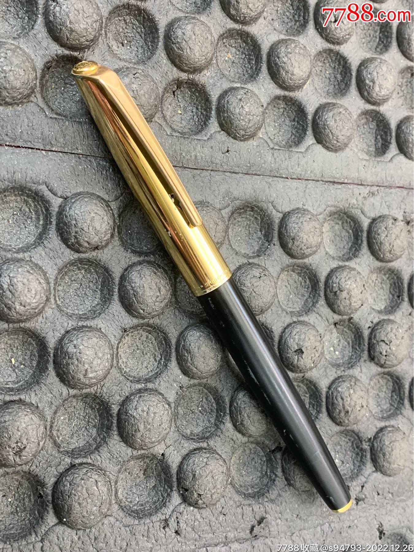 com)>首页>拍卖>钢笔>14k纯金尖日本白金platinum金笔_价格46元【秦砖