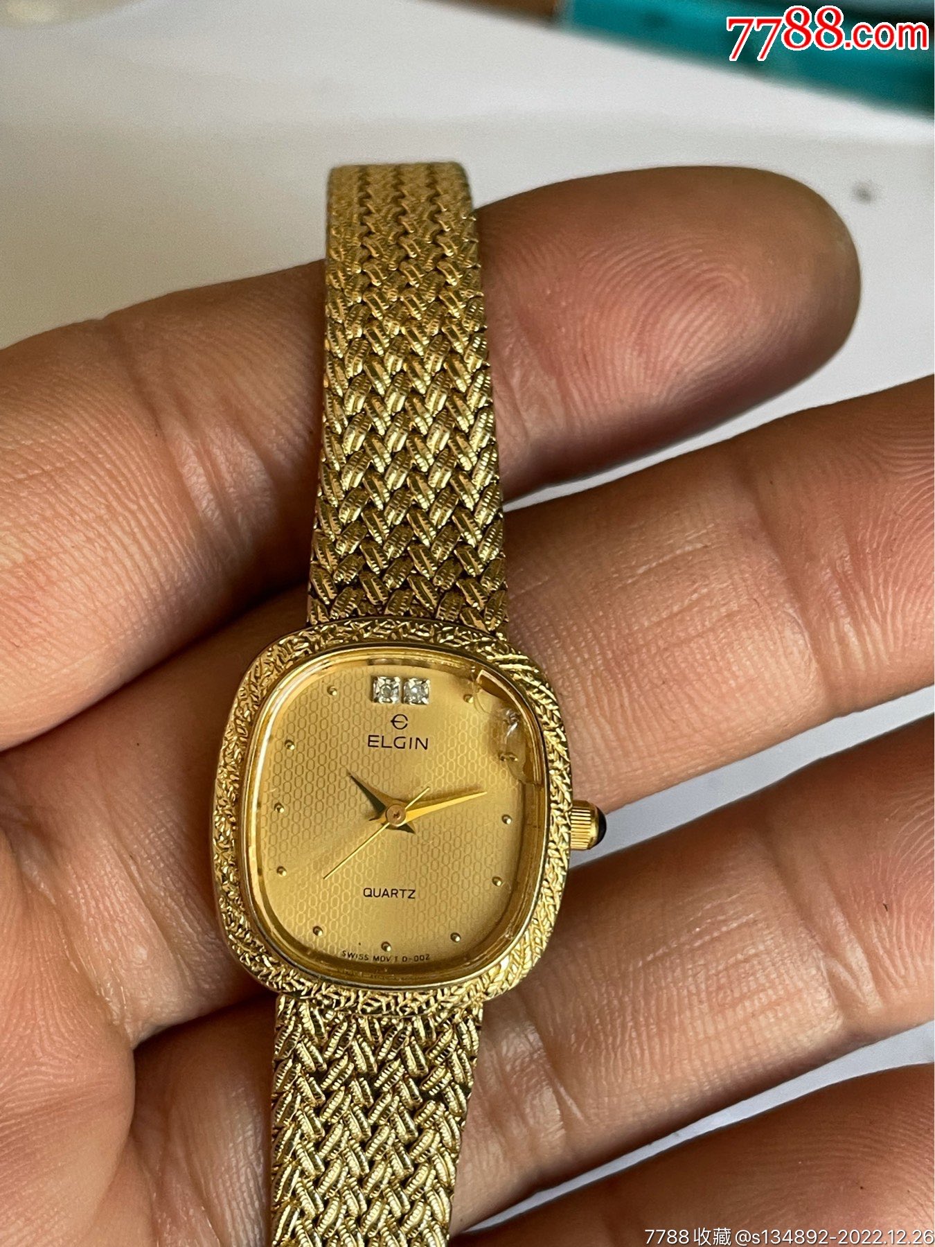 瑞士产爱尔近女石英表_手表/腕表_非凡表业【7788收藏__收藏热线】