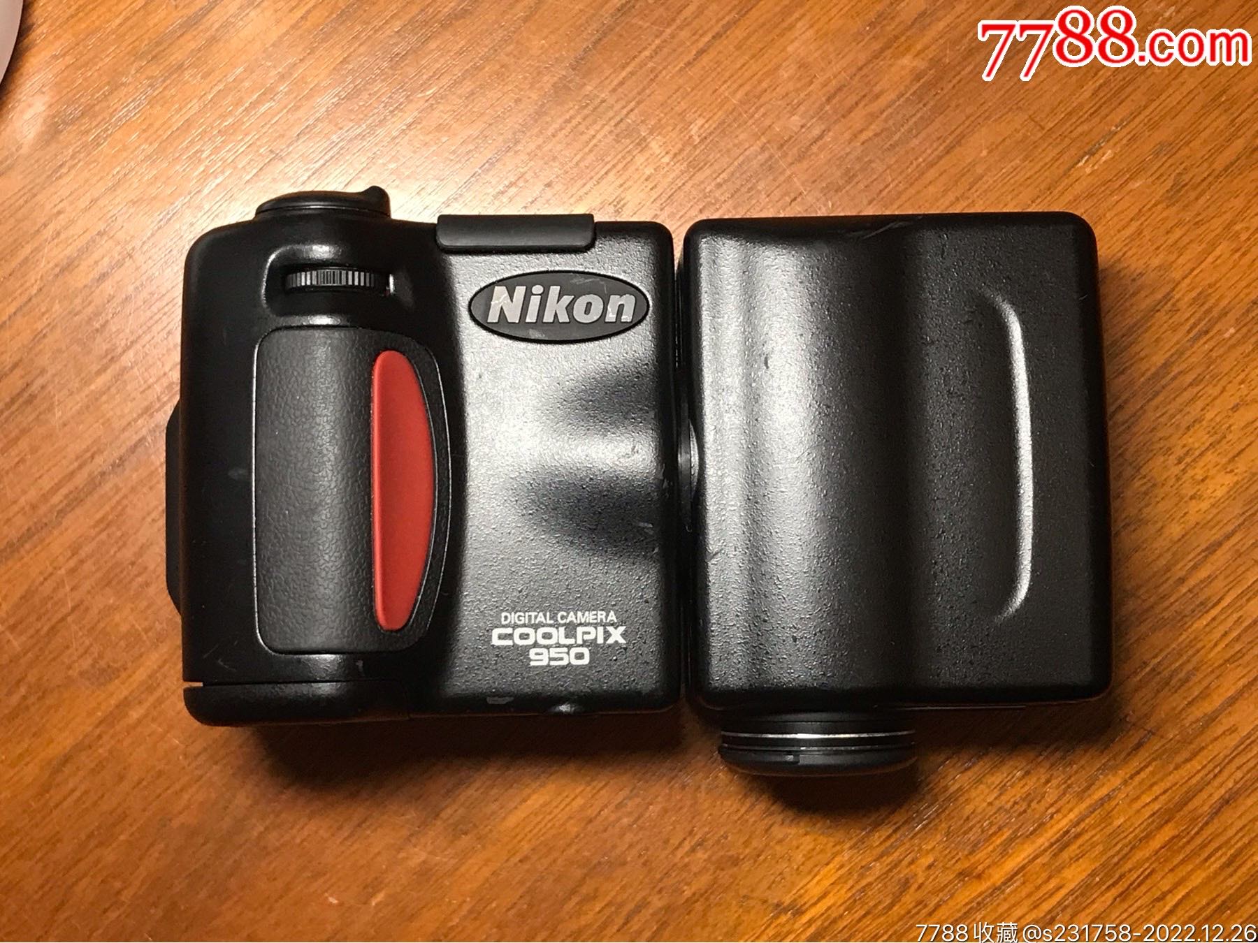 经典尼康摇头机coolpix950复古ccd数码相机功能一切正常