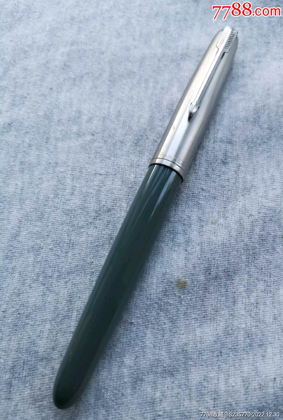 派克51灰色钢帽1954年刀锋f1954年英产51是51最辉煌的时期用料也