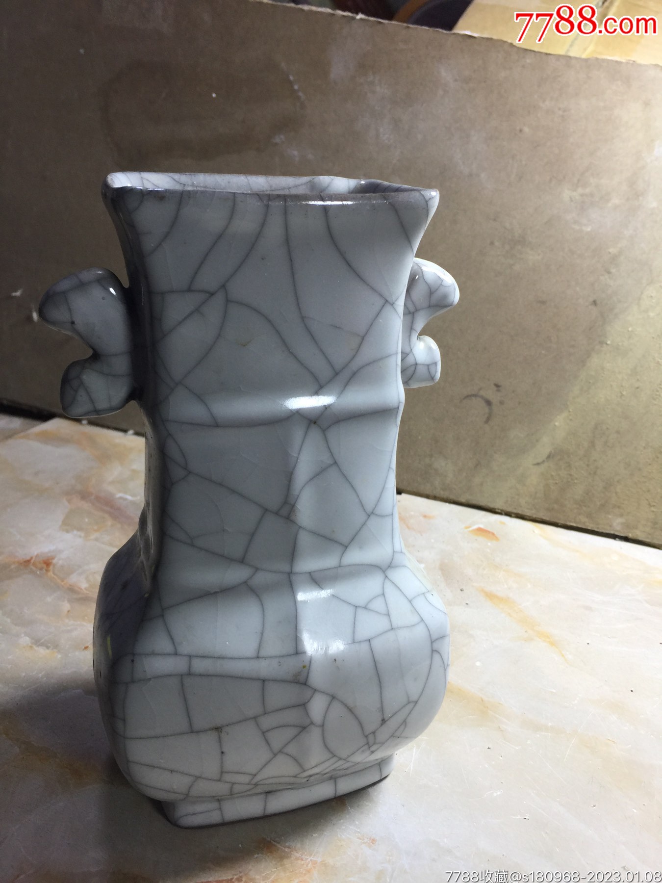 汝窑哥釉尊-价格:199元-au32675419-青白瓷/影青瓷 -加价-7788收藏