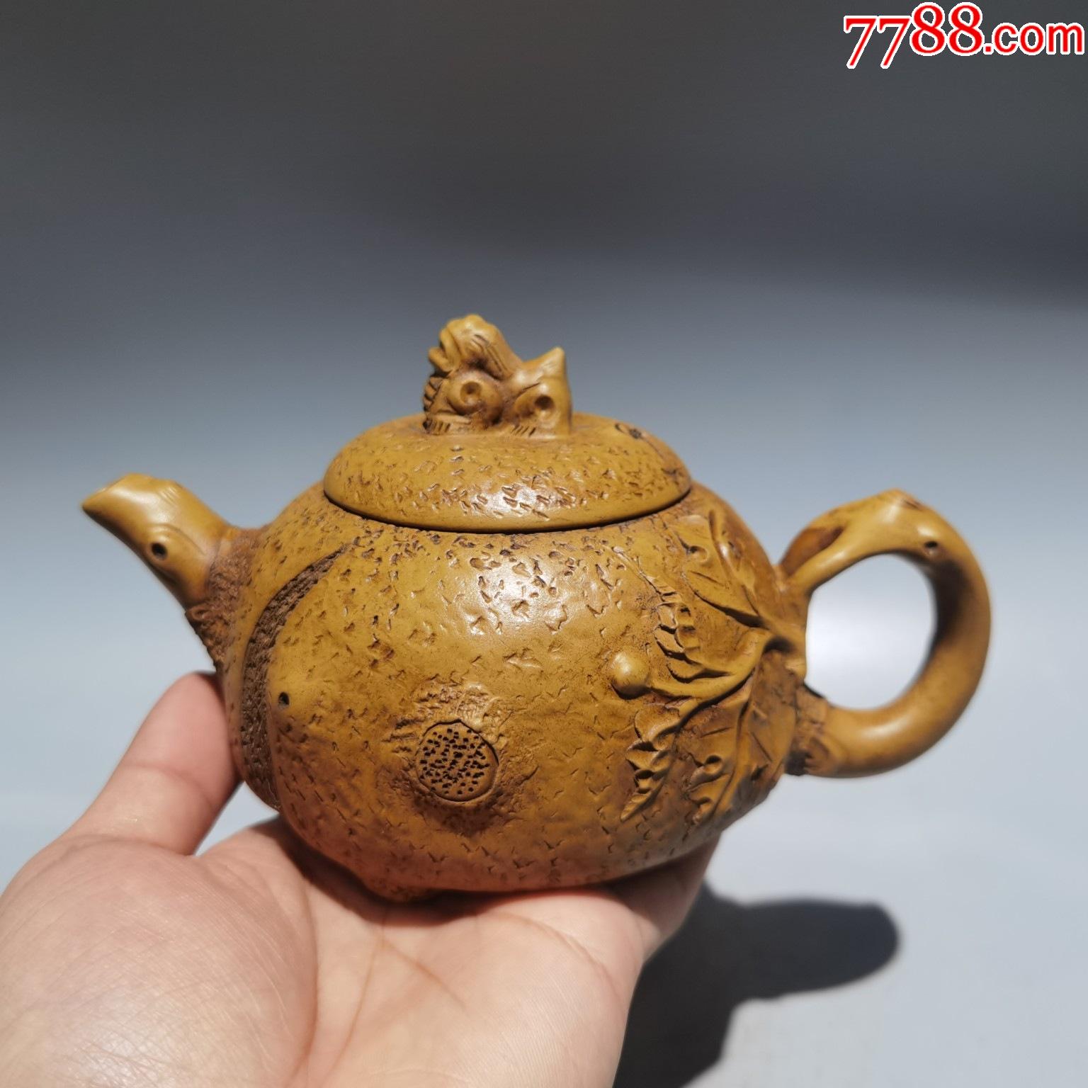 放漏!早期旧藏紫砂壶【供春壶】精品珍藏低价格拍卖_价格98元_第1张