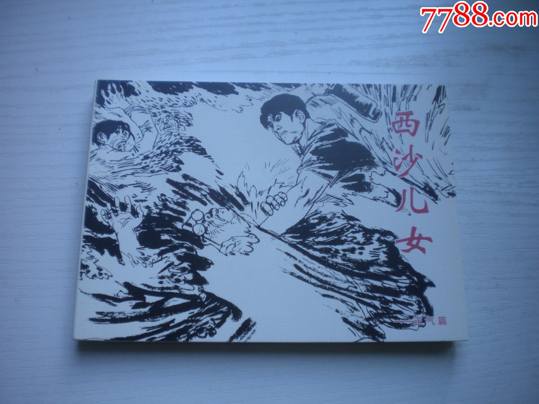 《西沙儿女》现代题材,50开赵仁年绘画,9749号,人美2010.