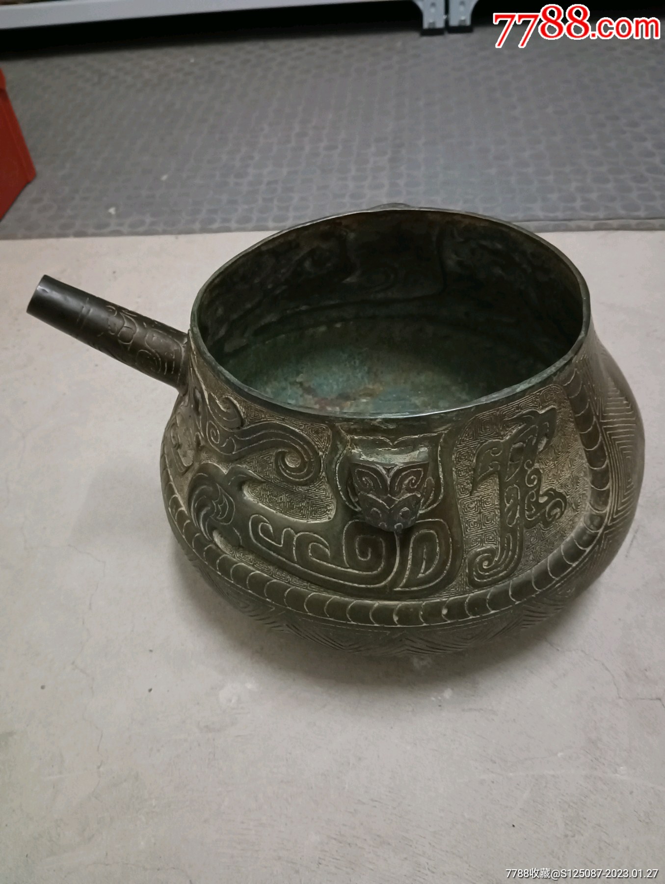 老铜锅_价格700元【老周收藏店】_第1张