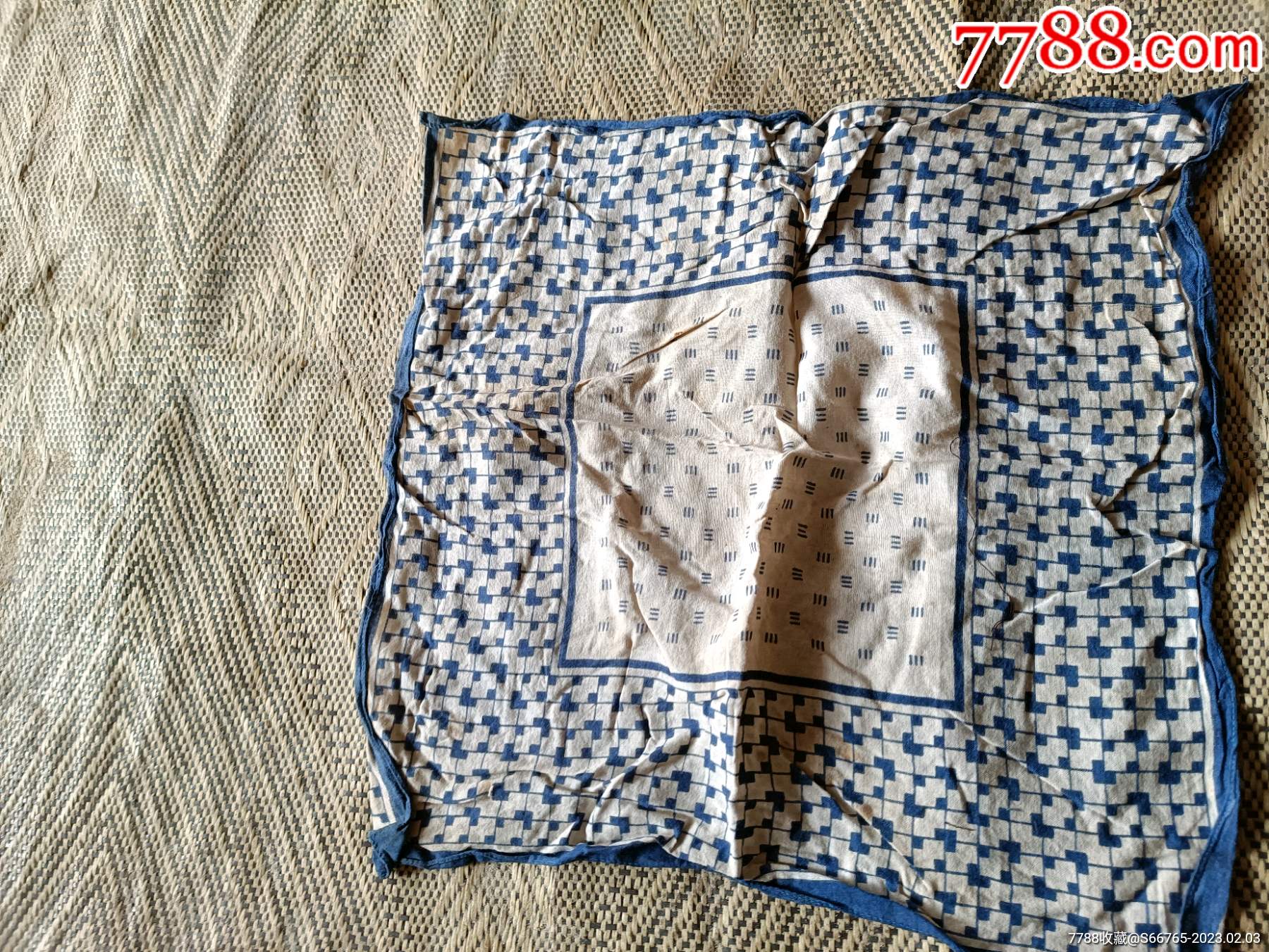 怀旧老四方手帕_手帕/手绢_配件图片_收藏价格_7788钟表收藏