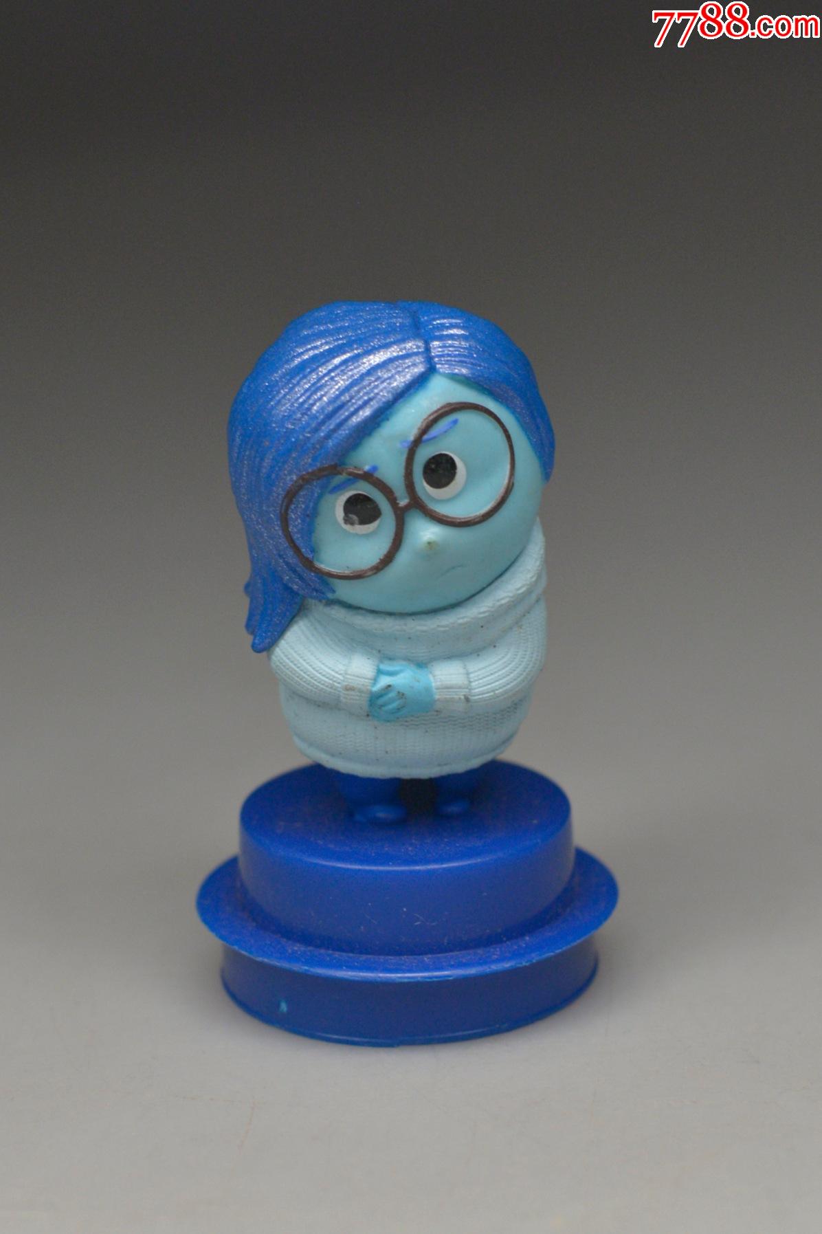 正版迪士尼头脑特工队忧忧怒怒乐乐怕怕大象玩具模型手办摆件_价格1元