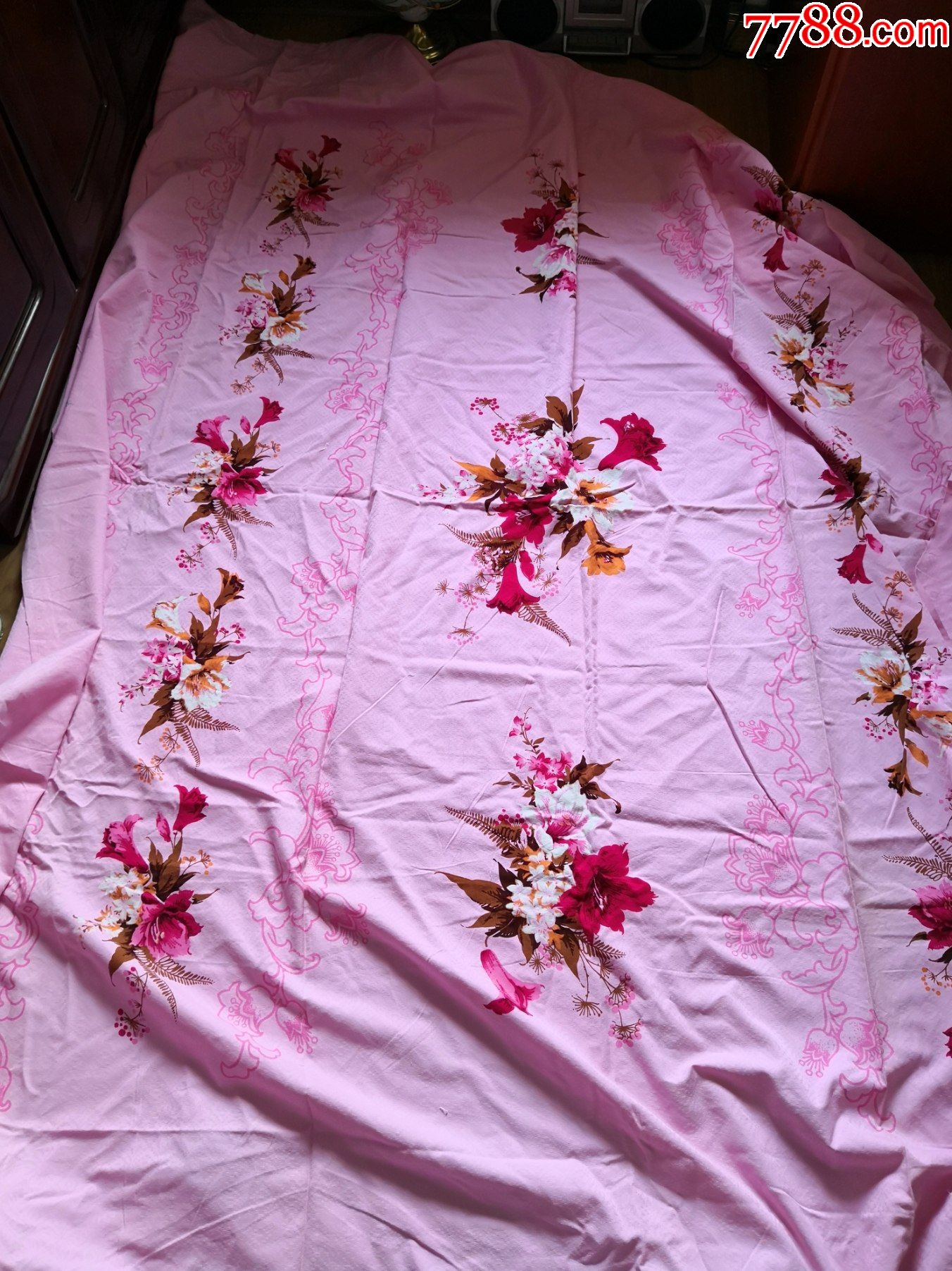 老式床单一个_床单/被套_香生无心处【7788收藏__收藏热线】