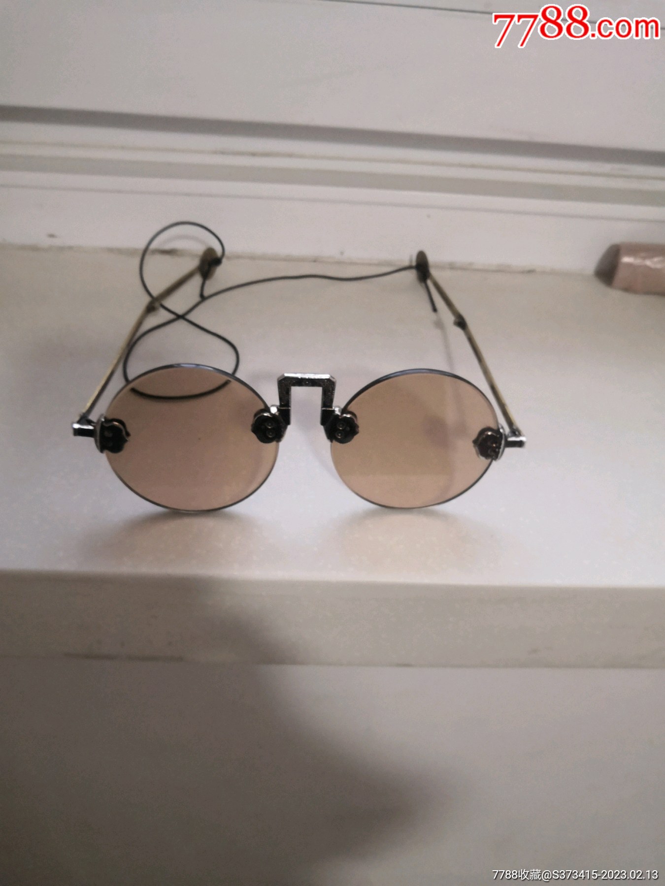 东海水晶眼镜 中年茶色水晶平光镜 时尚男款半框眼镜石头211-阿里巴巴