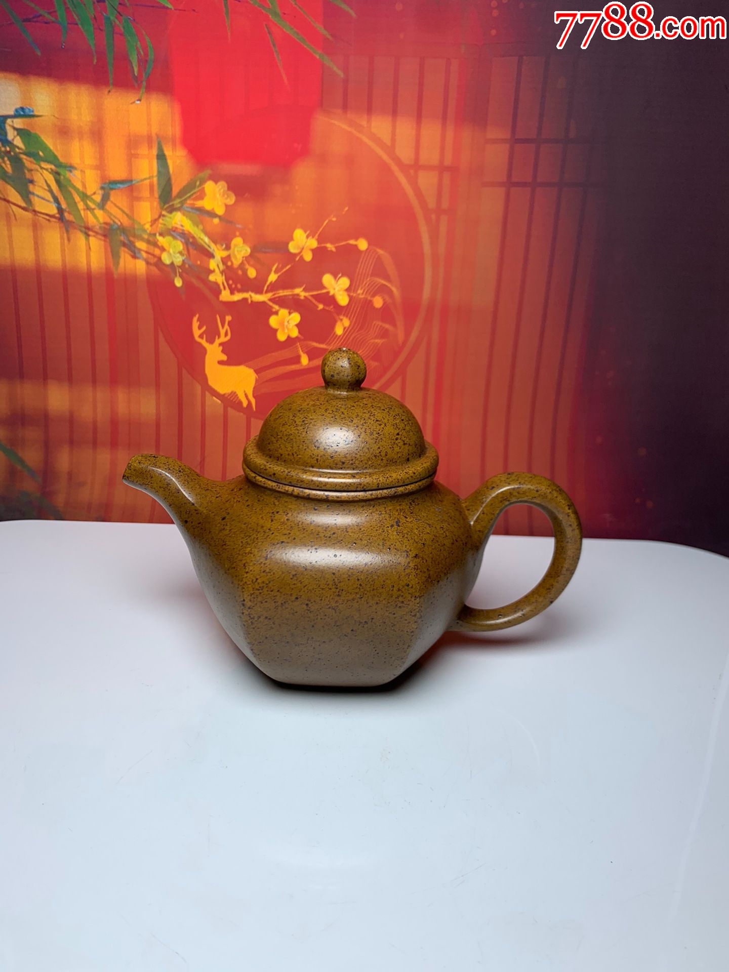 【柴烧小六方紫砂壶】早期旧藏精品珍藏低价格拍卖_价格208元_第1张