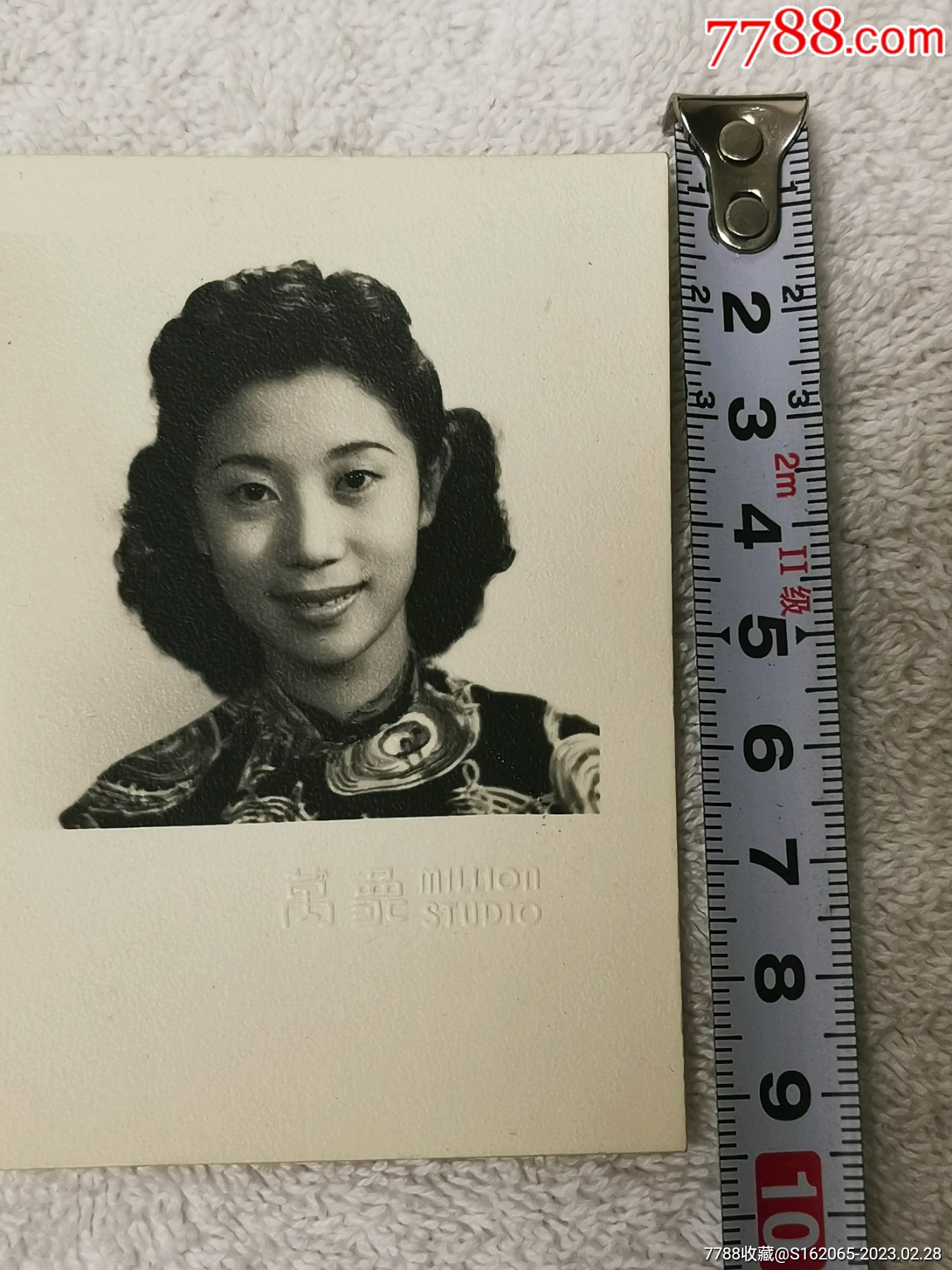 80年代老美女照片12.5*8.5厘米_老照片_北京诚品收藏【7788收藏__收藏热线】