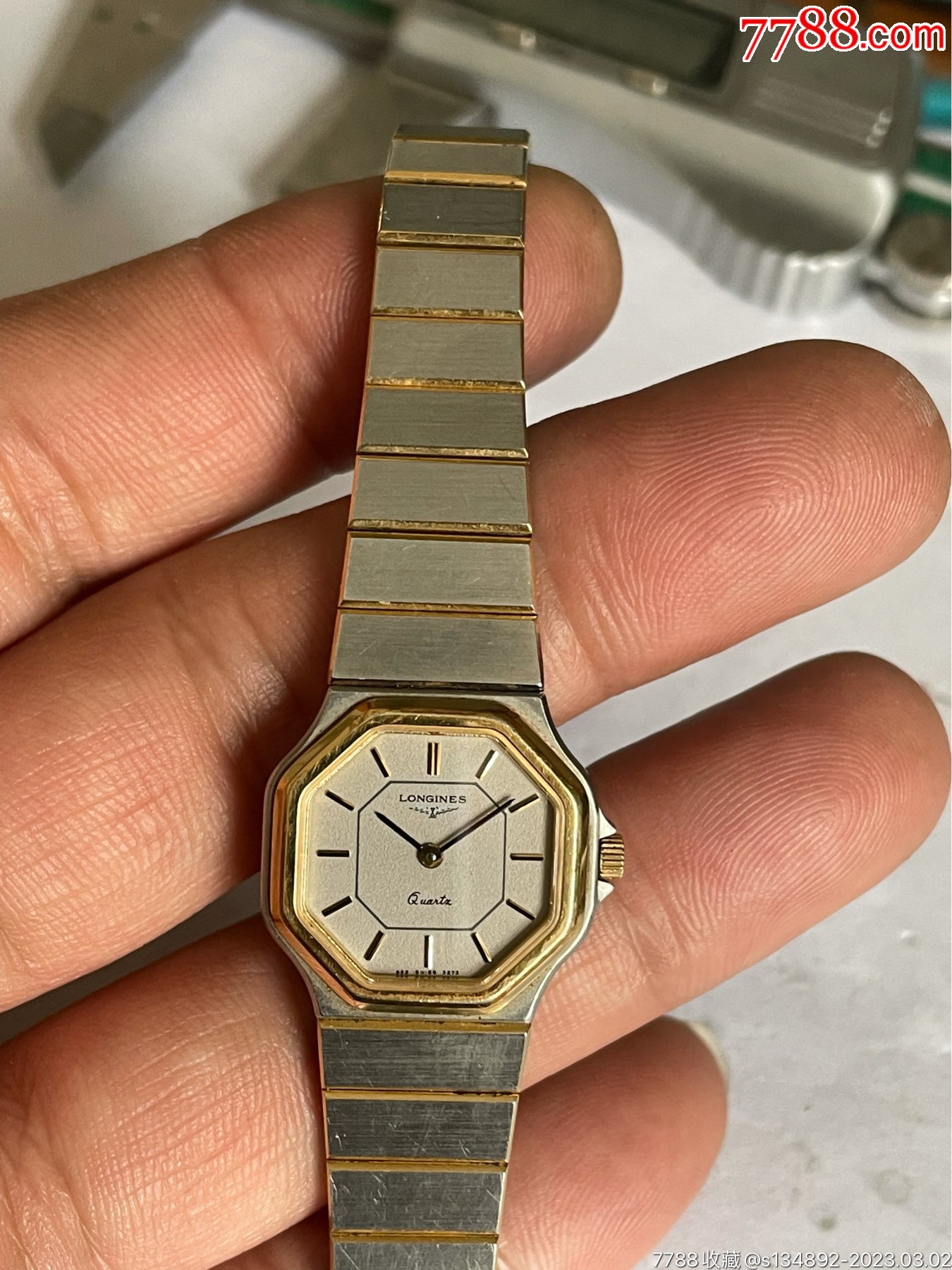 好品瑞士产浪琴女石英表-价格:25元-au33128661-手表/腕表 -加价-7788