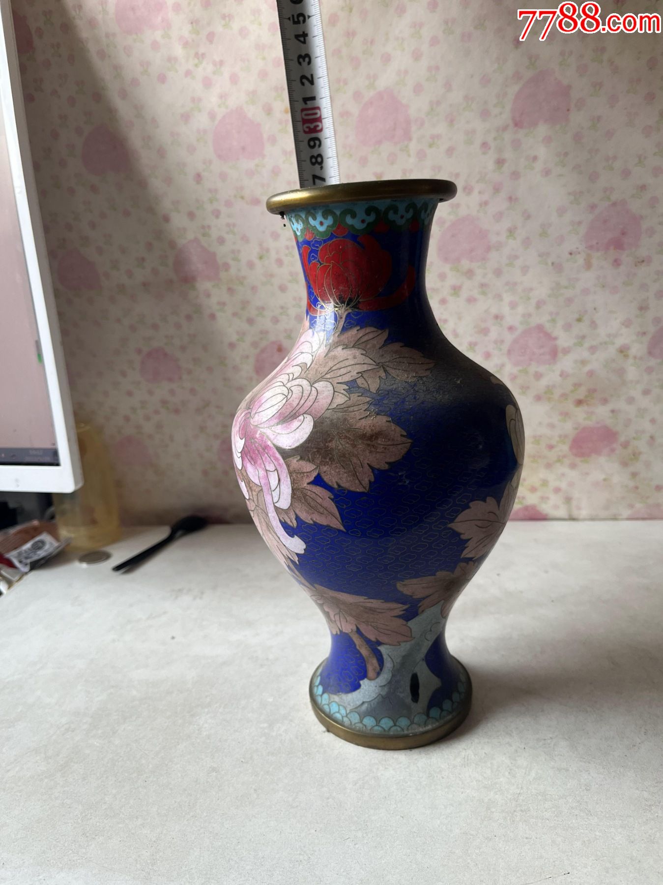 景泰蓝花瓶-价格:10元-au33157626-景泰蓝/珐琅 -加价-7788收藏__收藏