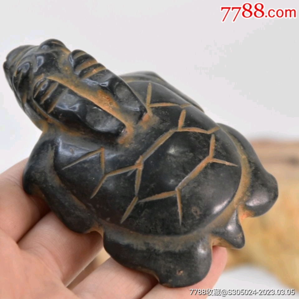 红山文化陨石陨铁龙头龟长寿龟_价格55元_第1张