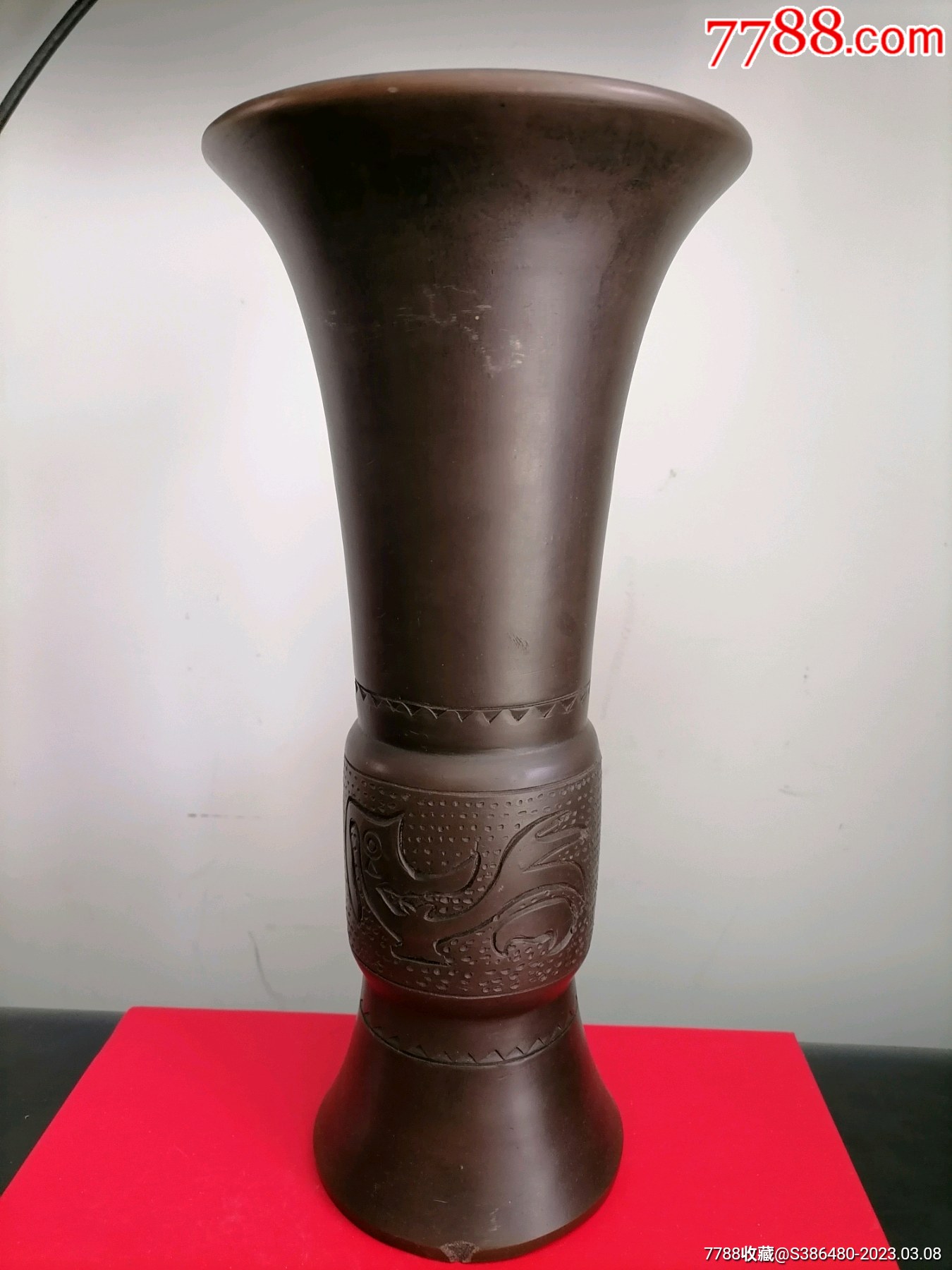 黑陶花觚_价格1元_第1张