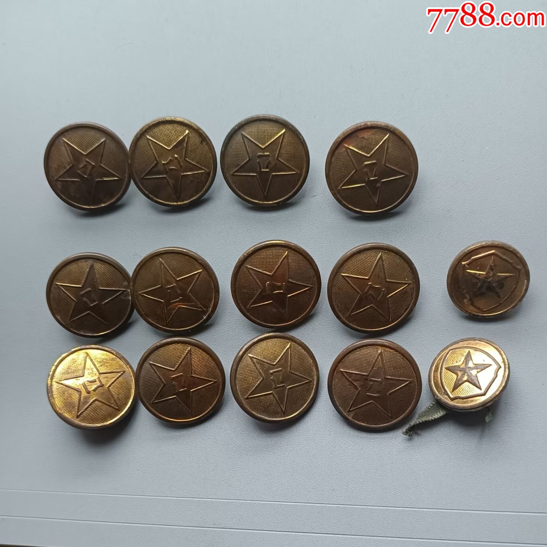 八一纽扣_江南老屋【7788肉石】