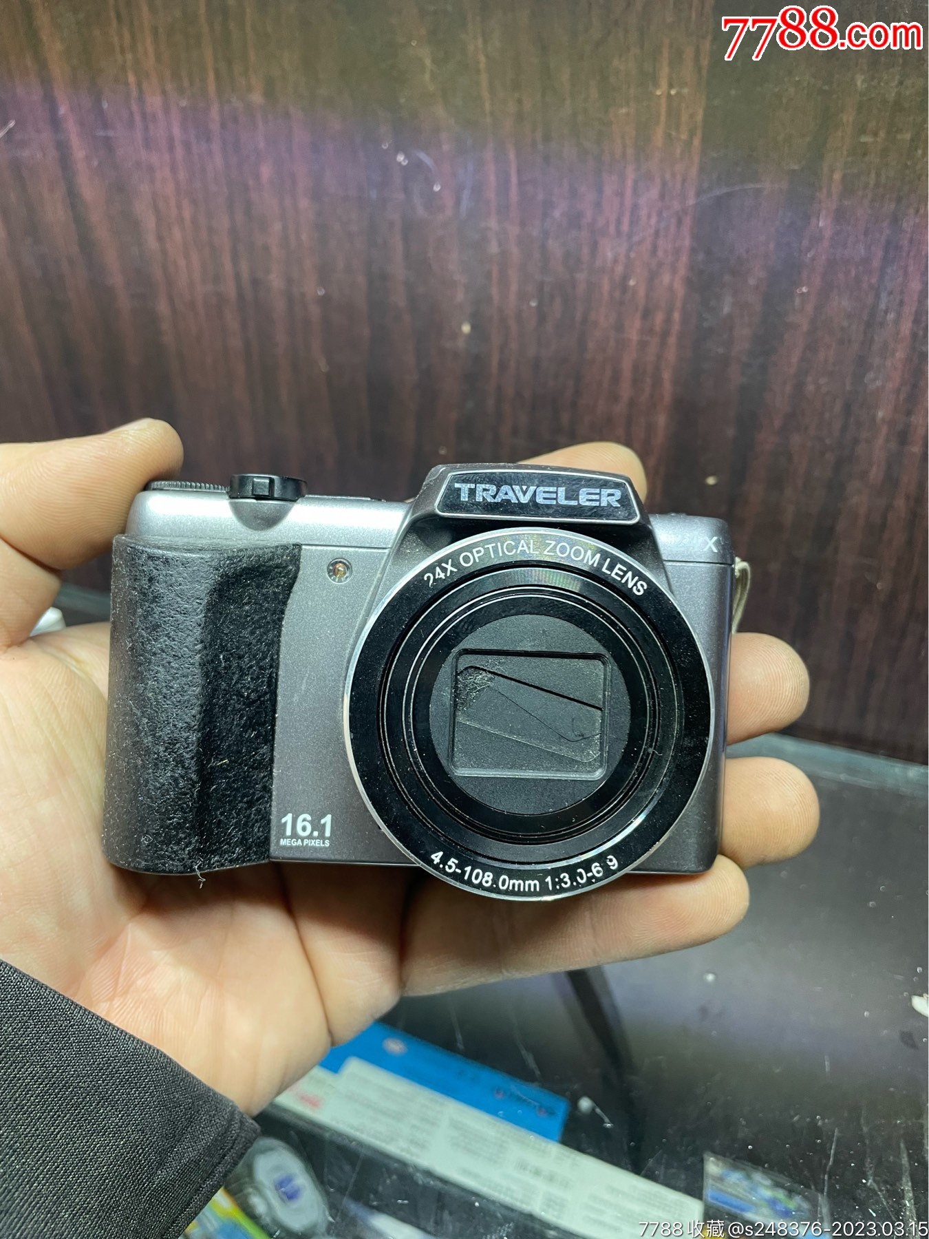 德国旅行者数码相机,功能正常,违约重拍_价格47元【古近玩物驿站】_第