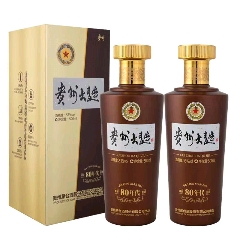 53度80年代贵州大曲500毫升*2瓶-老酒收藏-7788工艺品