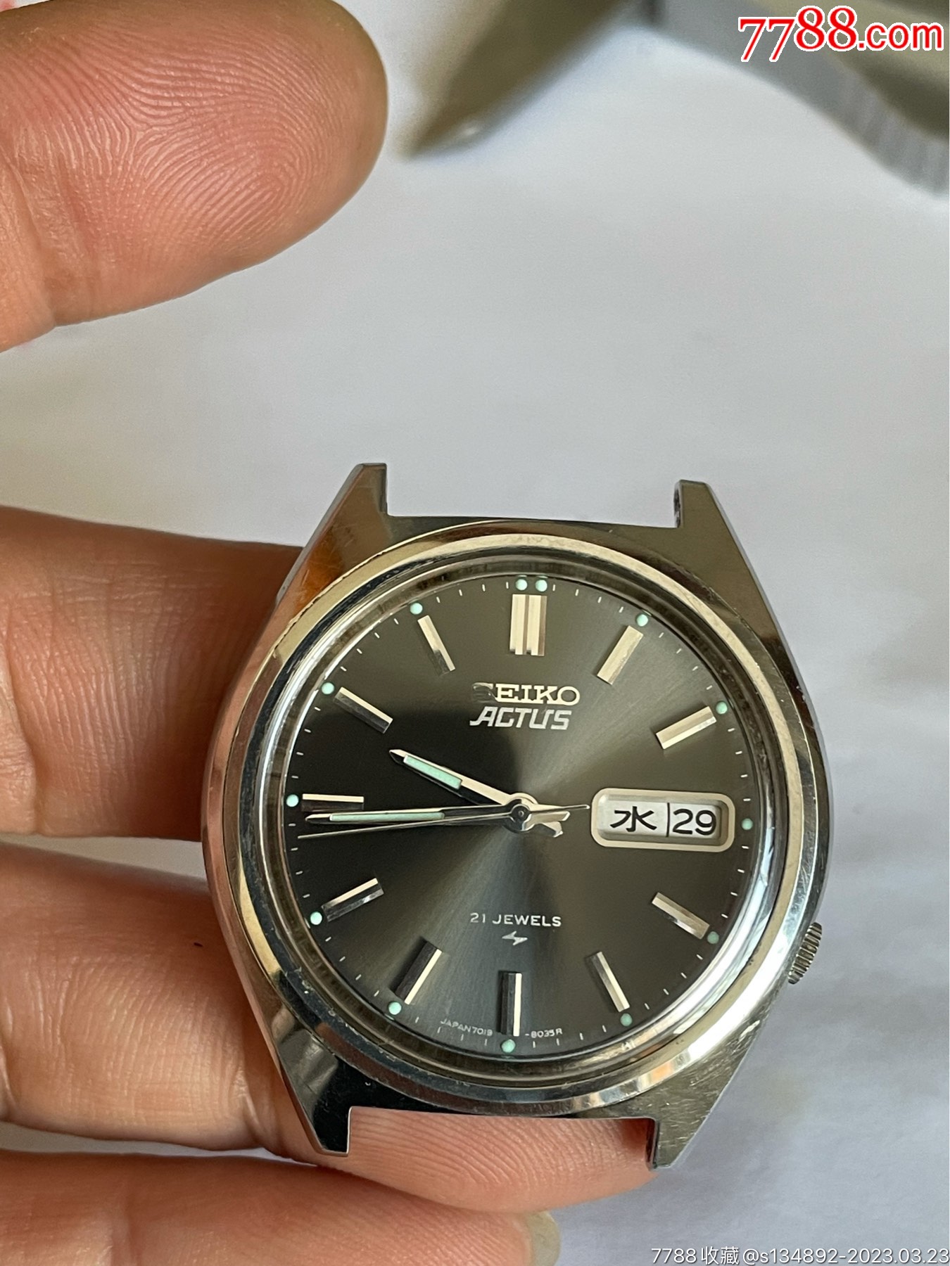 好品日产精工7019全自动男机械表_手表/腕表_非凡表业【7788收藏