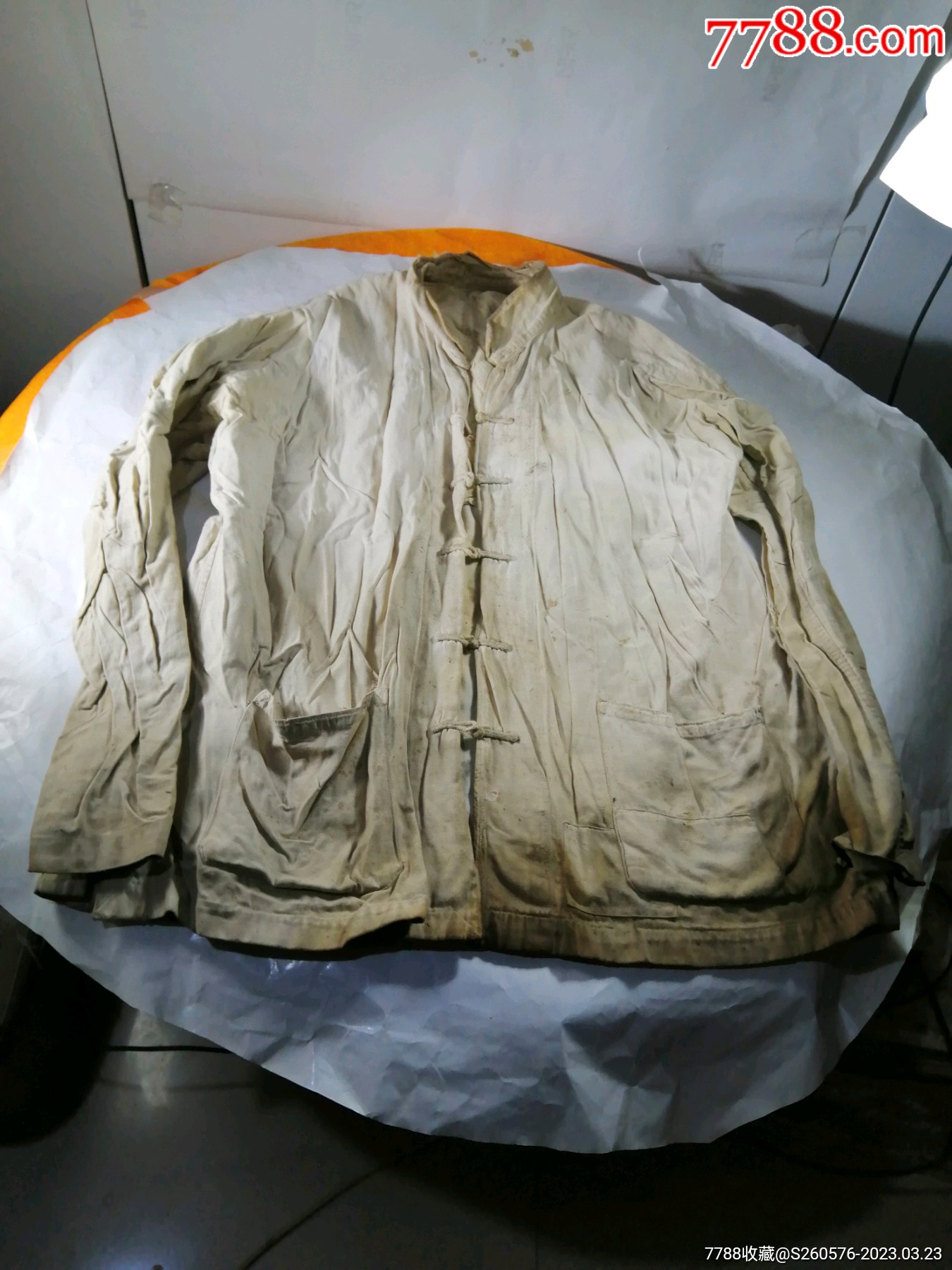 抗日战争时期八路军穿过的白衬衣