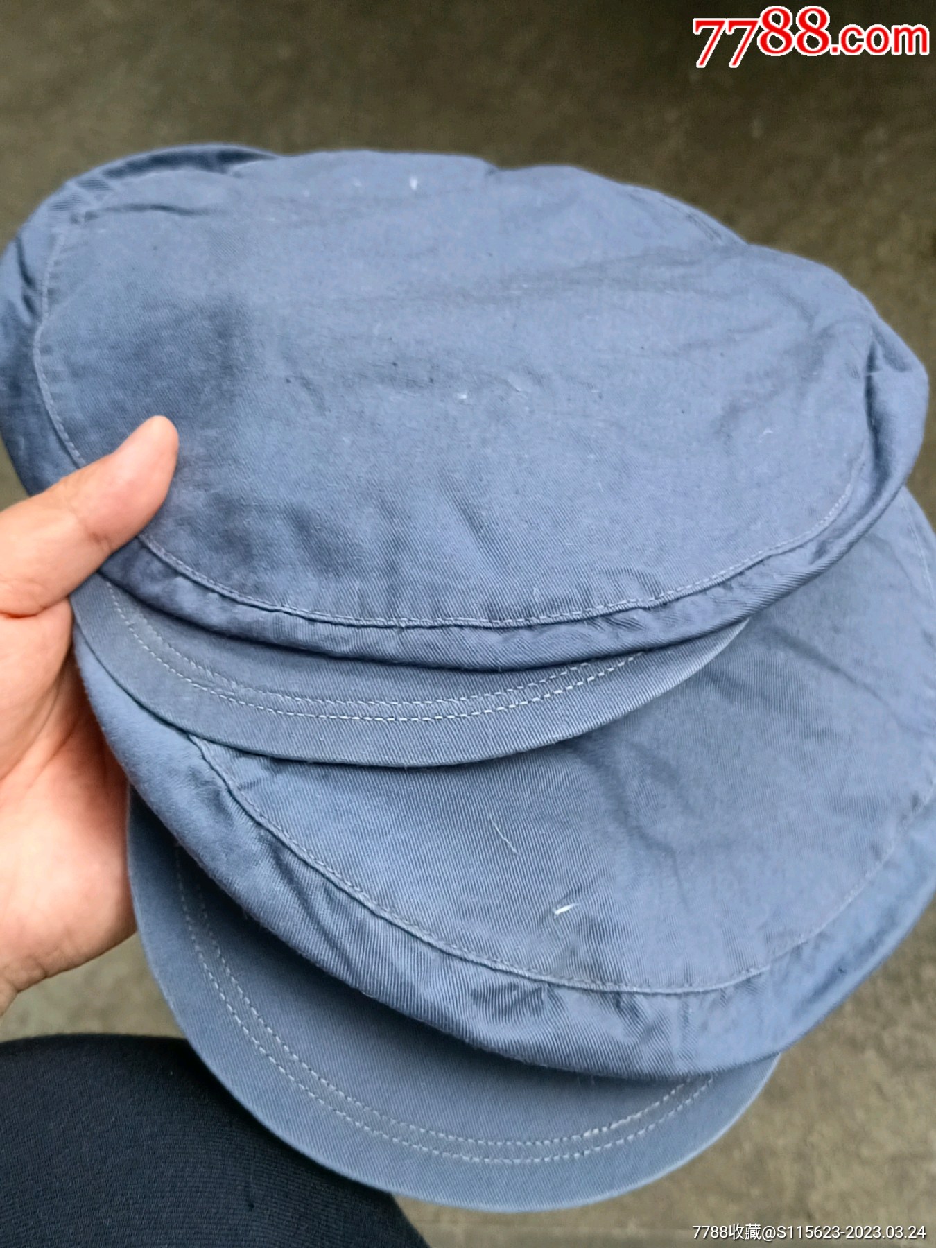 65式好品海军灰棉帽2顶2号和3号一起