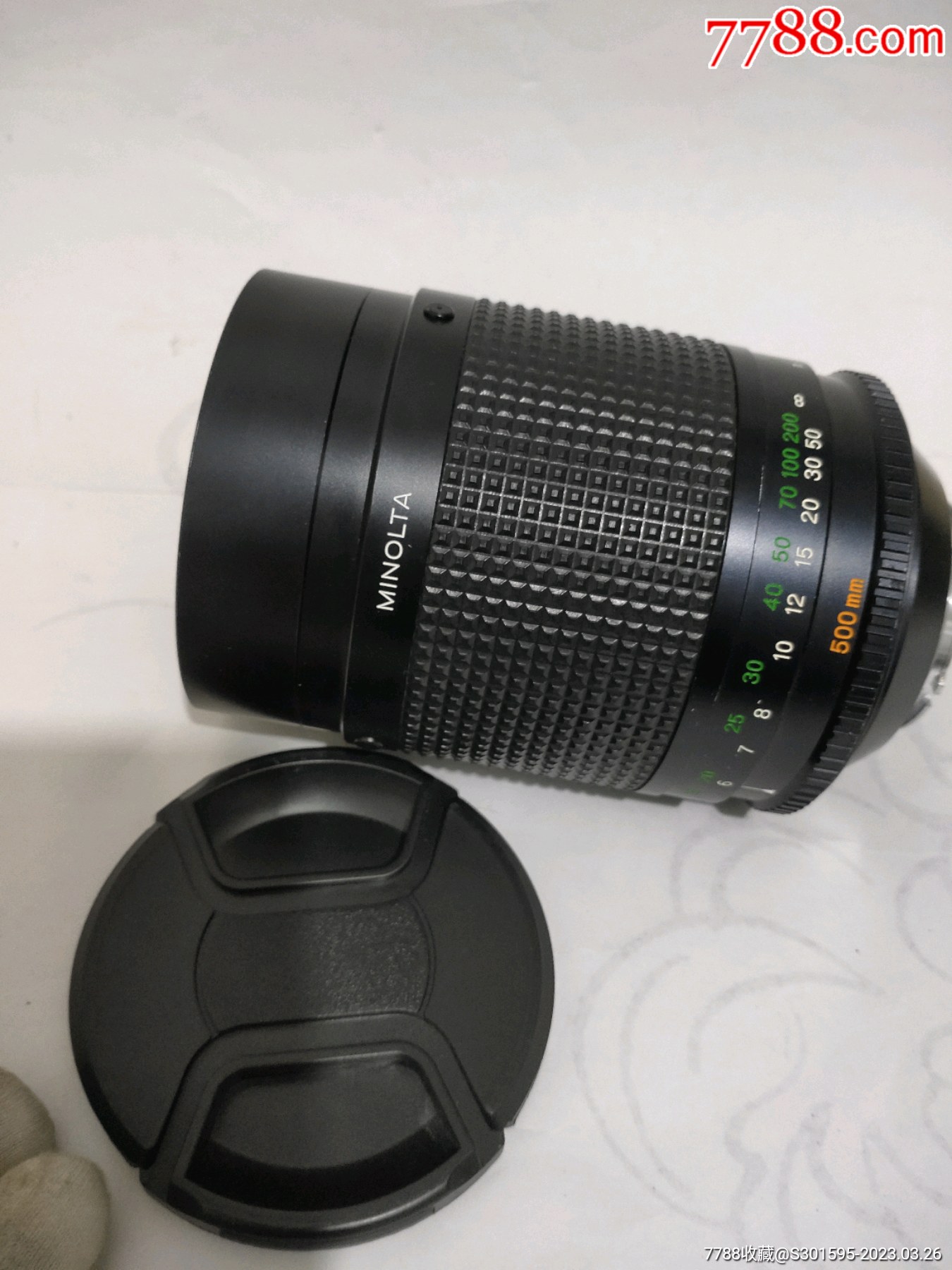 少见美能达500f8折返镜头