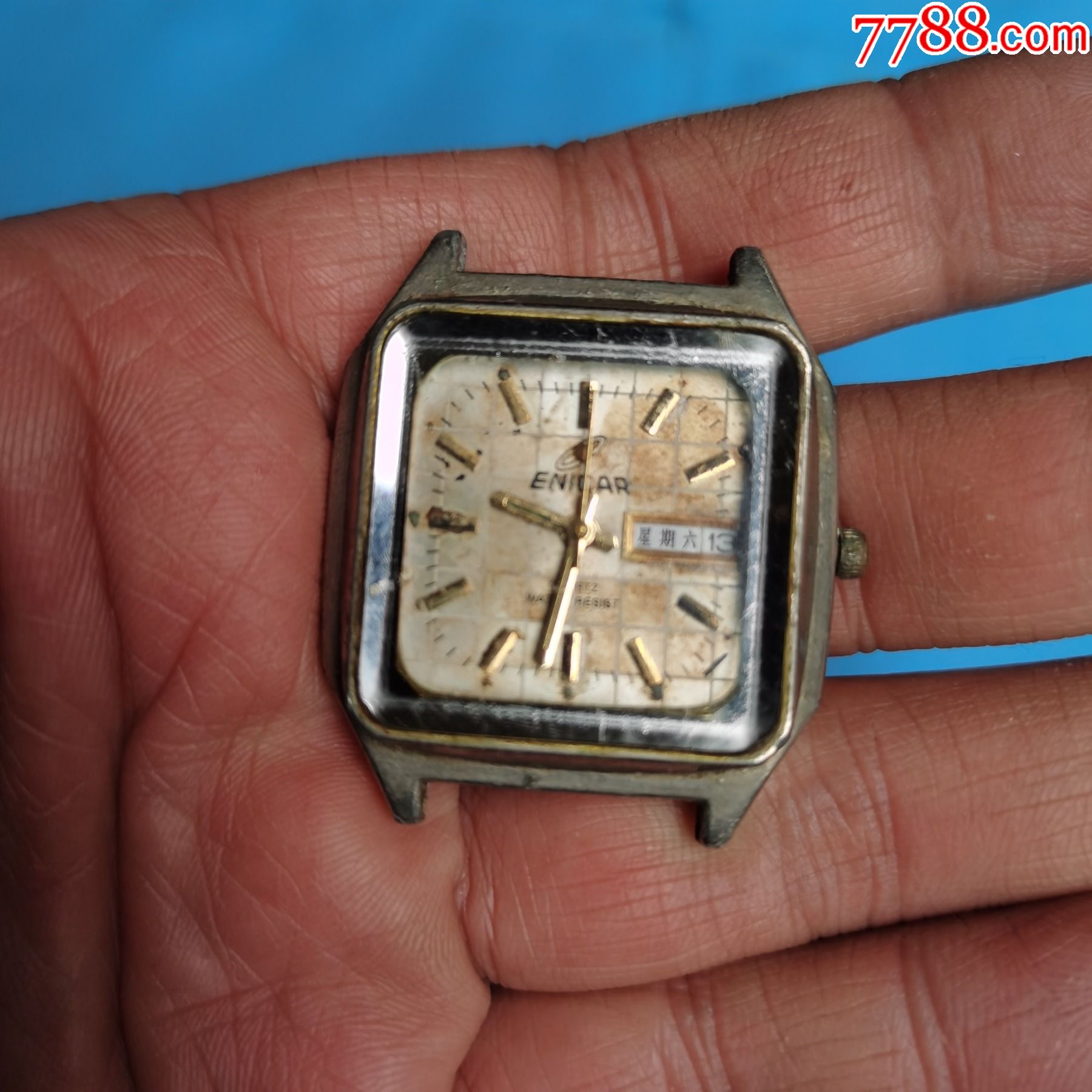 英纳格石英表双历