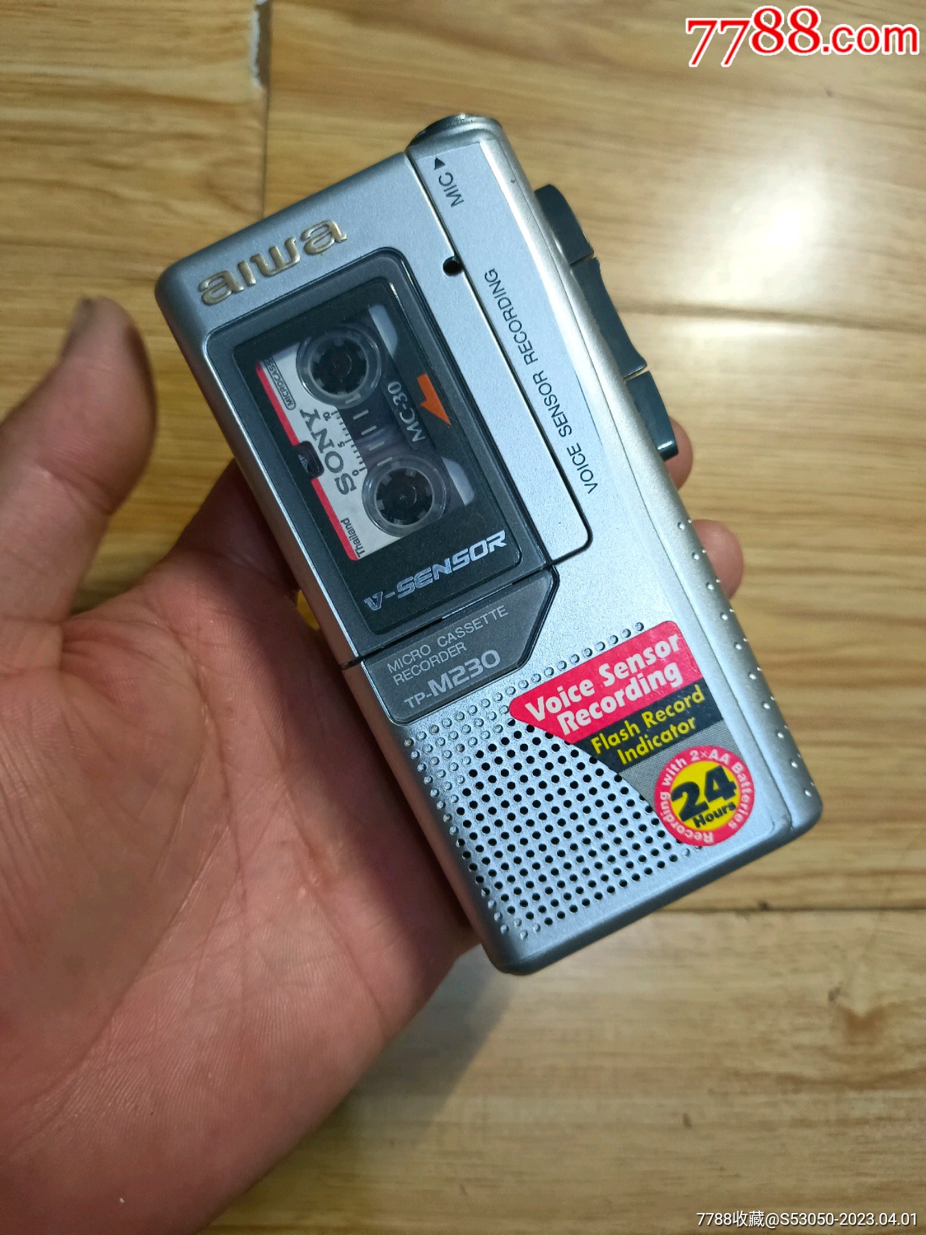 爱华,aiwa,tp-m230,随身听,采访机,小磁带,各功能,按键正常使用_价格