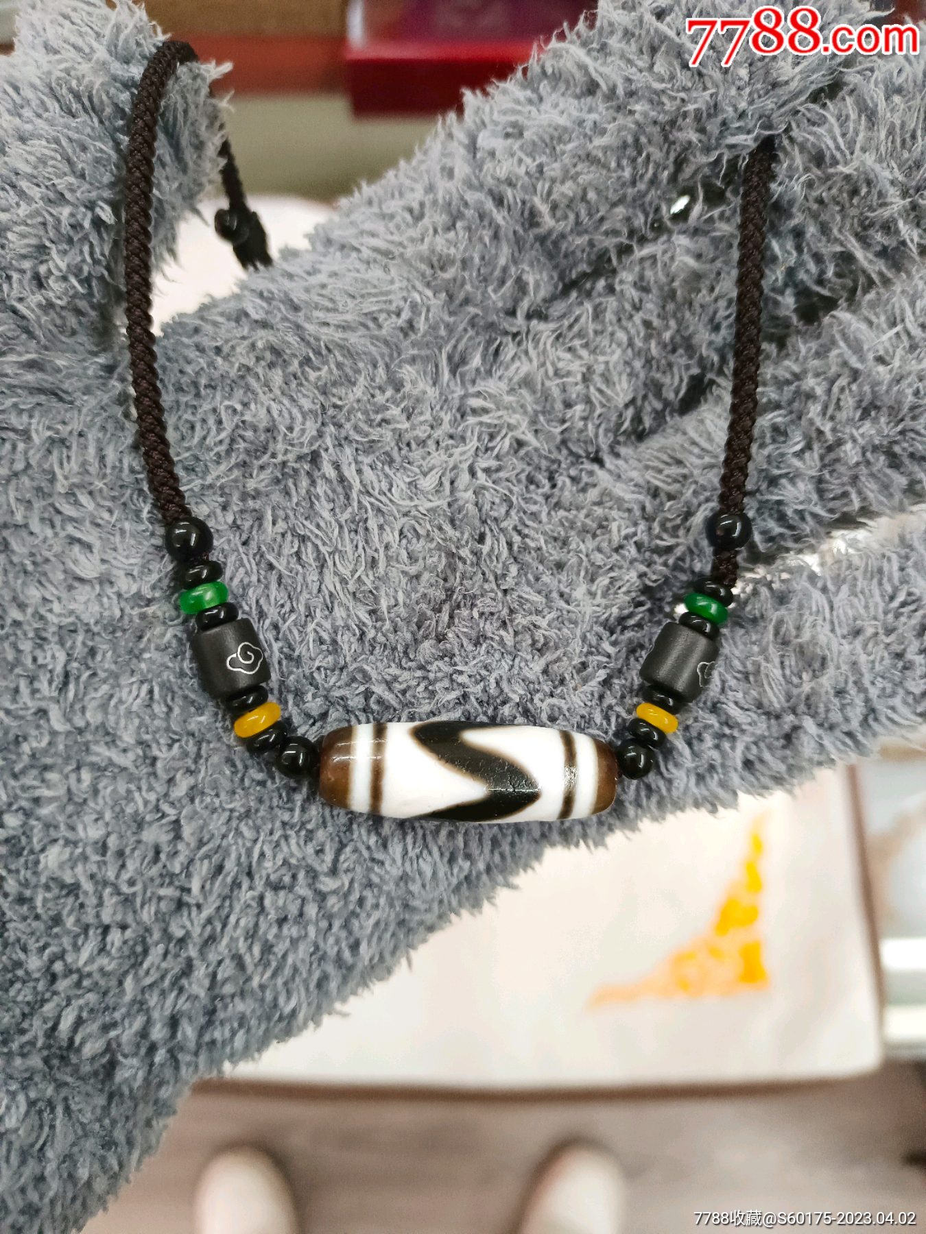 藏传天珠,虎牙吊坠锁骨链_价格108元【我爱我藏】_第1张