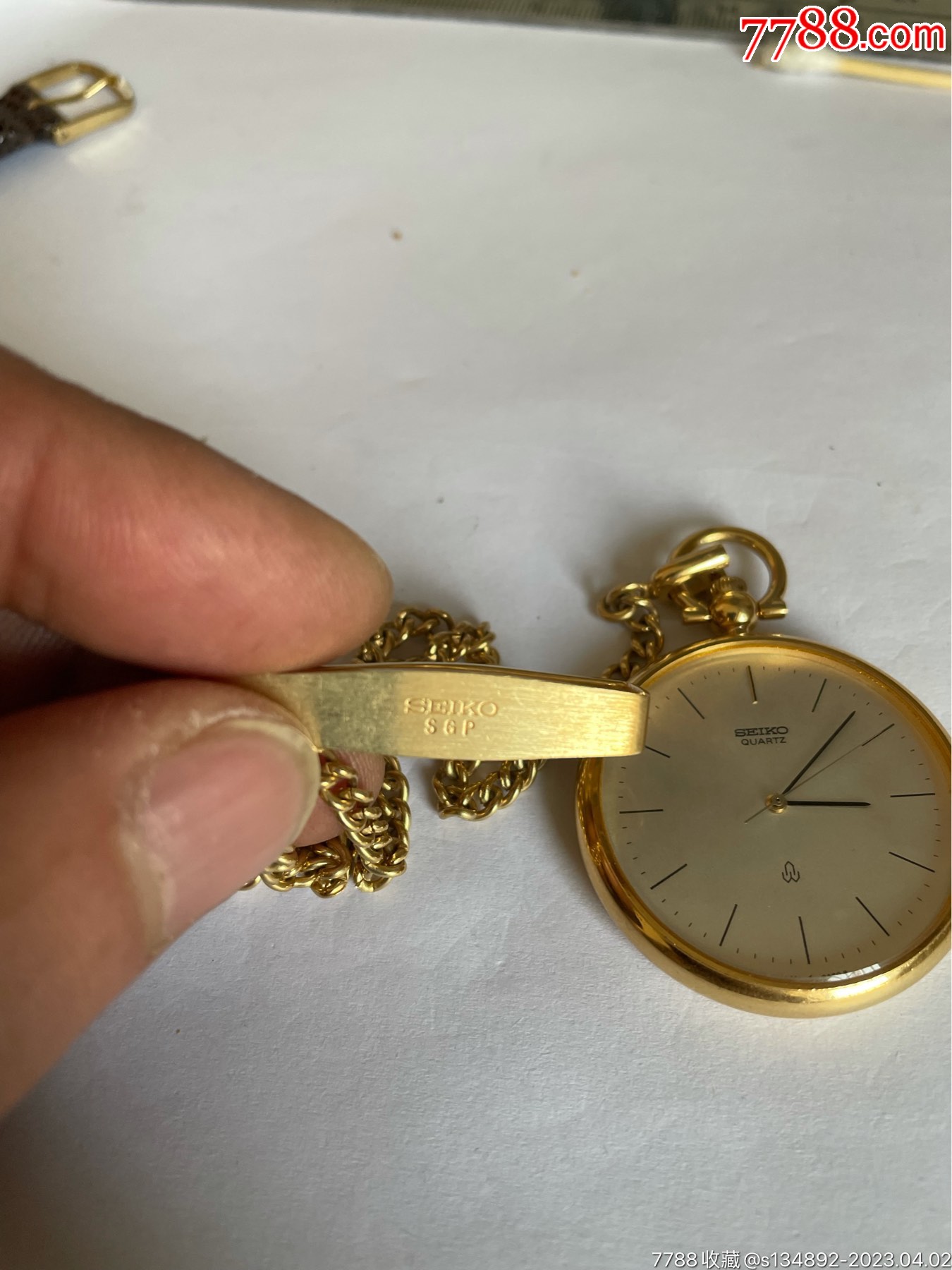 好品日产精工2621怀表