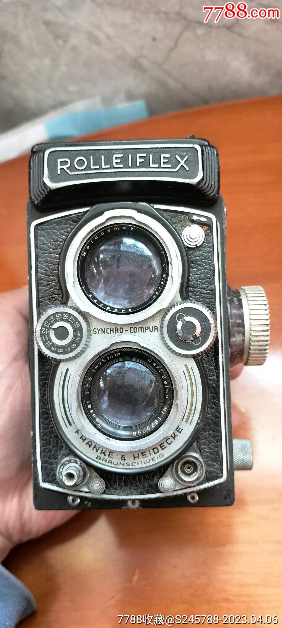 德国制造禄来双反相机