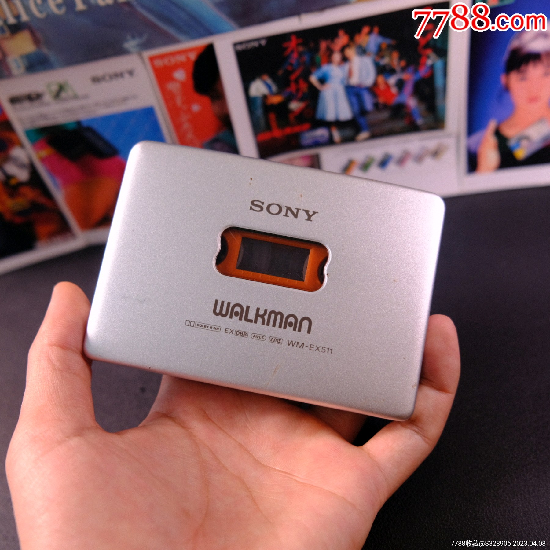 索尼经典型号wm-ex511磁带随身听_价格25元_第1张