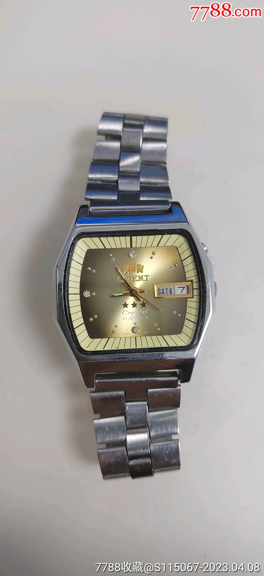 日本名表--东方双狮3星--自动表-价格:100元-au33576789-手表/腕表