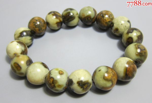美品~老岫玉(花玉)手串-价格:40元-au33650955-岫岩玉 -加价-7788收藏